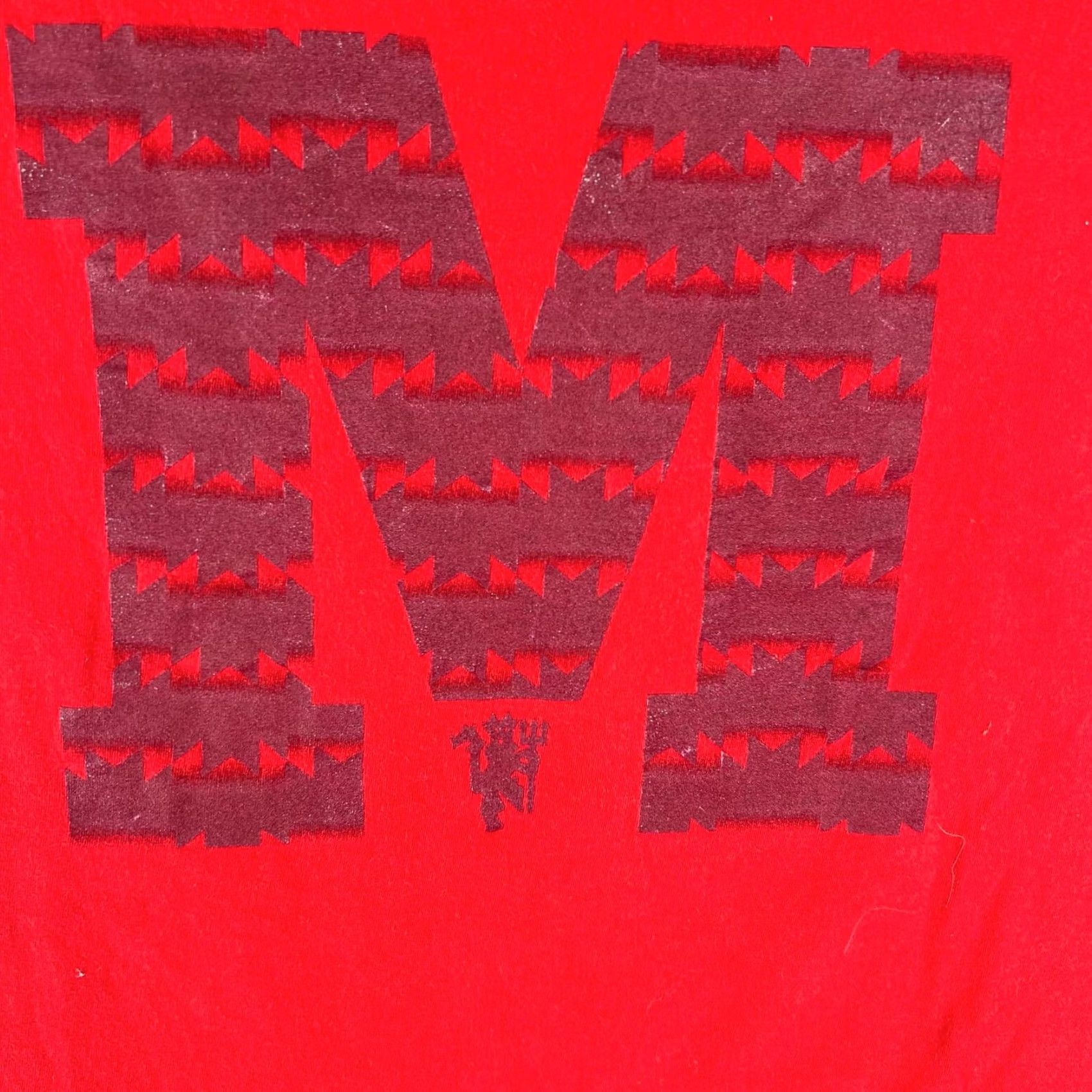 Adidas Adidas Graphic M Red T-Shirt XL Mens Regular Short Sleeve Crew Neck Cotton Knit Logo Pattern Vintage: No Size US XL / EU 56 / 4 - 2 Thumbnail