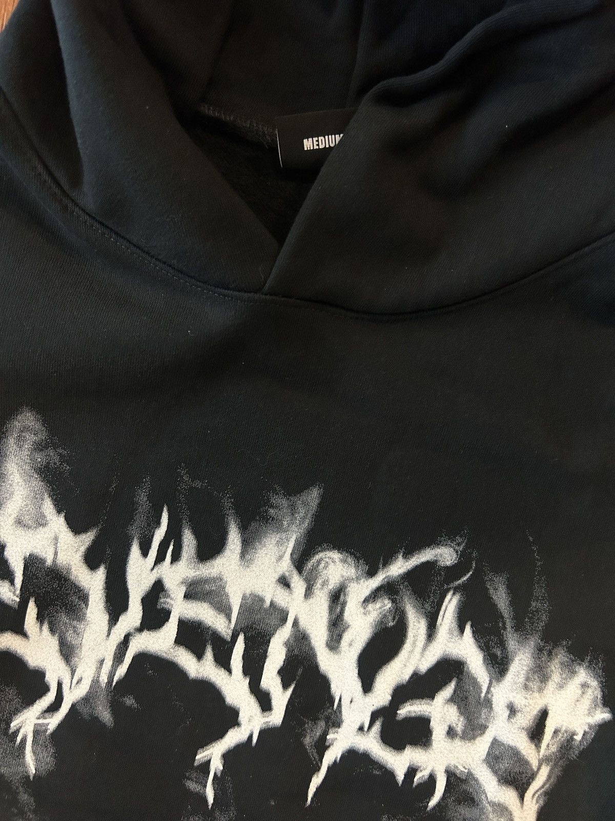 Revenge DS Revenge Smoke Lightning Logo Hoodie Black | Size M Size US M / EU 48-50 / 2 - 4 Thumbnail