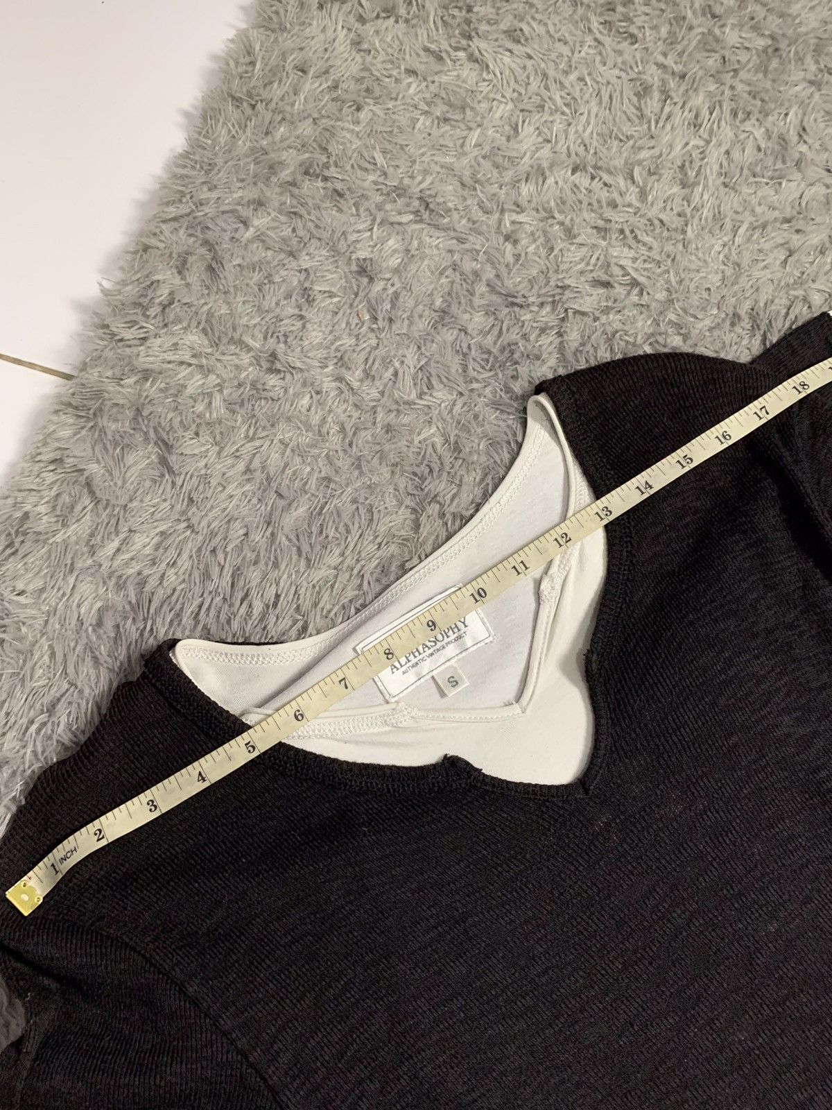 Japanese Brand Alpha Sophy Therma Long Sleve Double Layer Size US S / EU 44-46 / 1 - 8 Thumbnail