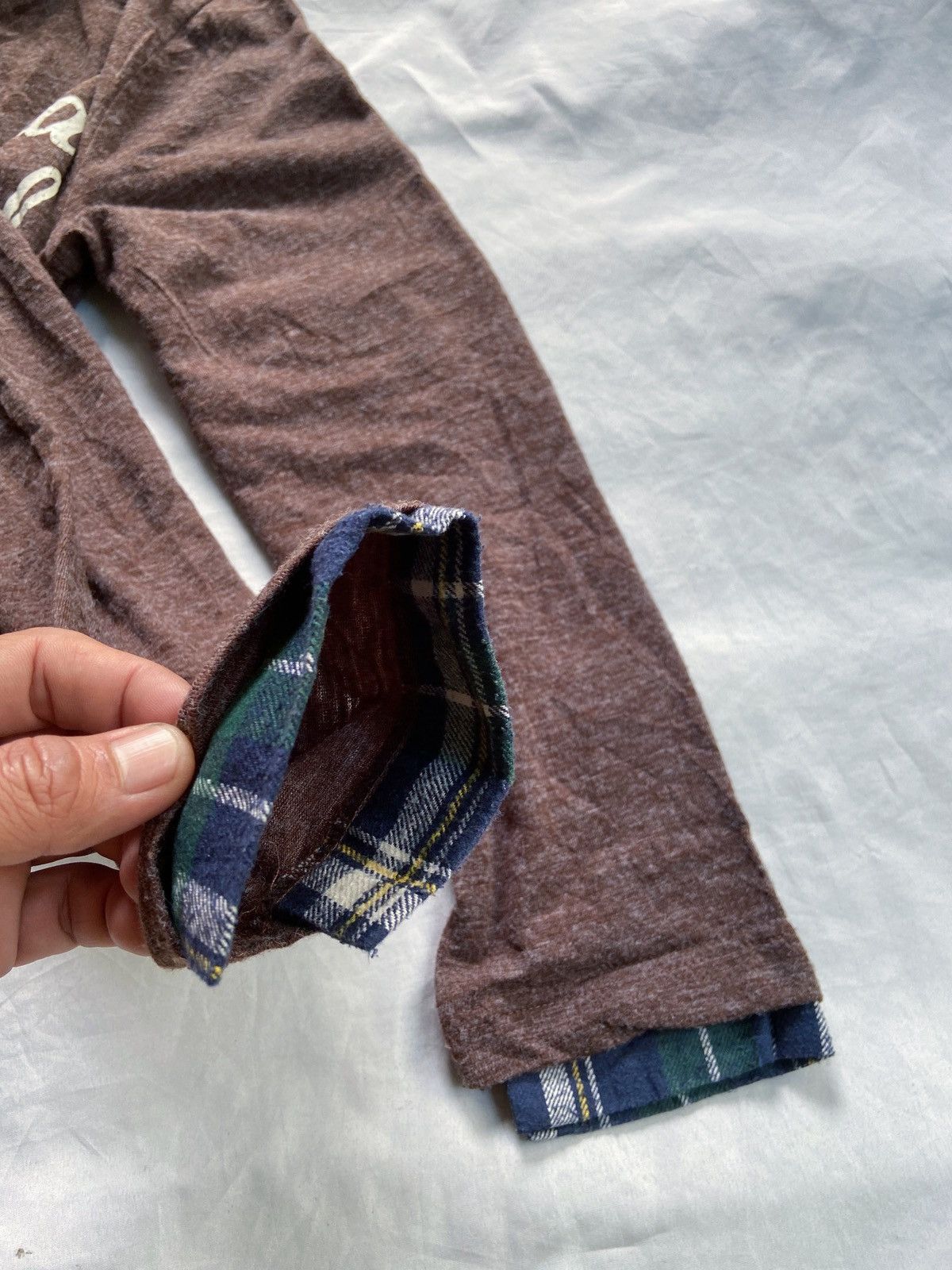Japanese Brand DOUBLE LAYER LAUNCHING PAD CASUAL STYLE HOODIE Size US M / EU 48-50 / 2 - 10 Thumbnail