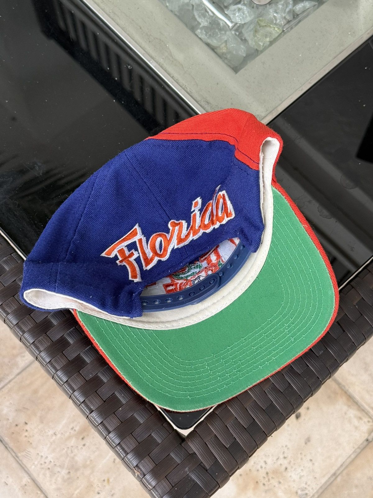 Vintage 90s Florida Gators Snapback Backscript Sports Specialties Size ONE SIZE - 2 Thumbnail
