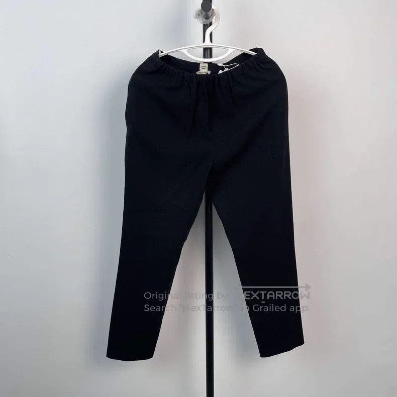 Hermes Hermes Wool Pants Black Size 42" / US 20 - 1 Thumbnail