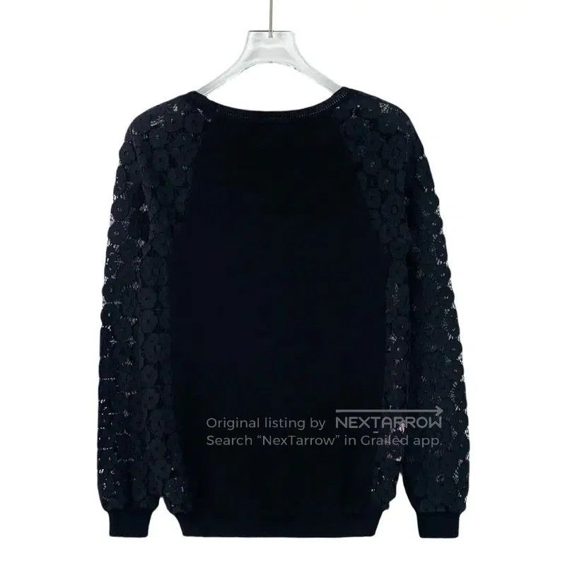 Moschino Moschino Black Cotton Ladies Sweater . Size M / US 6-8 / IT 42-44 - 2 Thumbnail