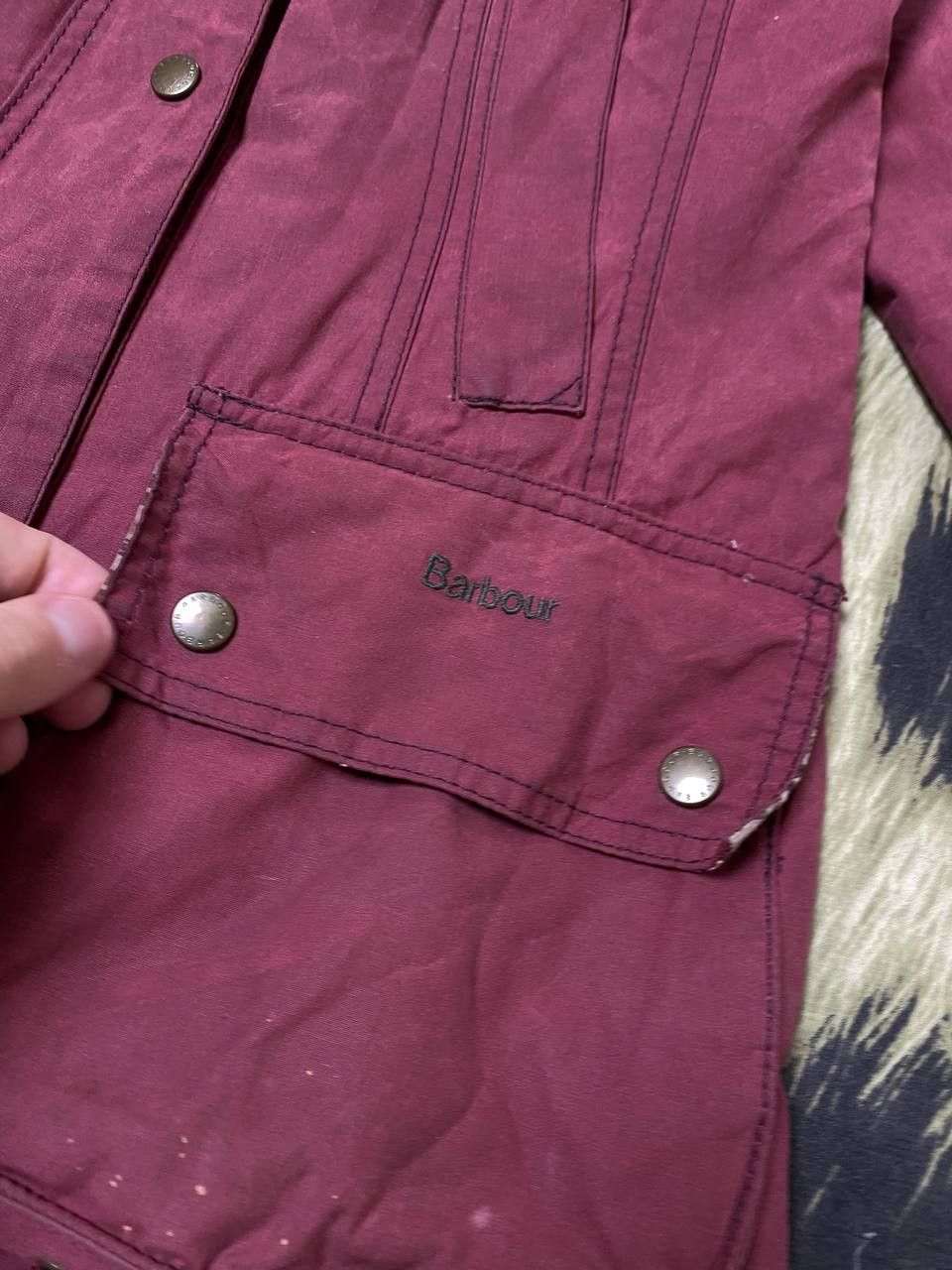 Barbour Vintage Barbour Jacket 90s Size S / US 4 / IT 40 - 5 Thumbnail