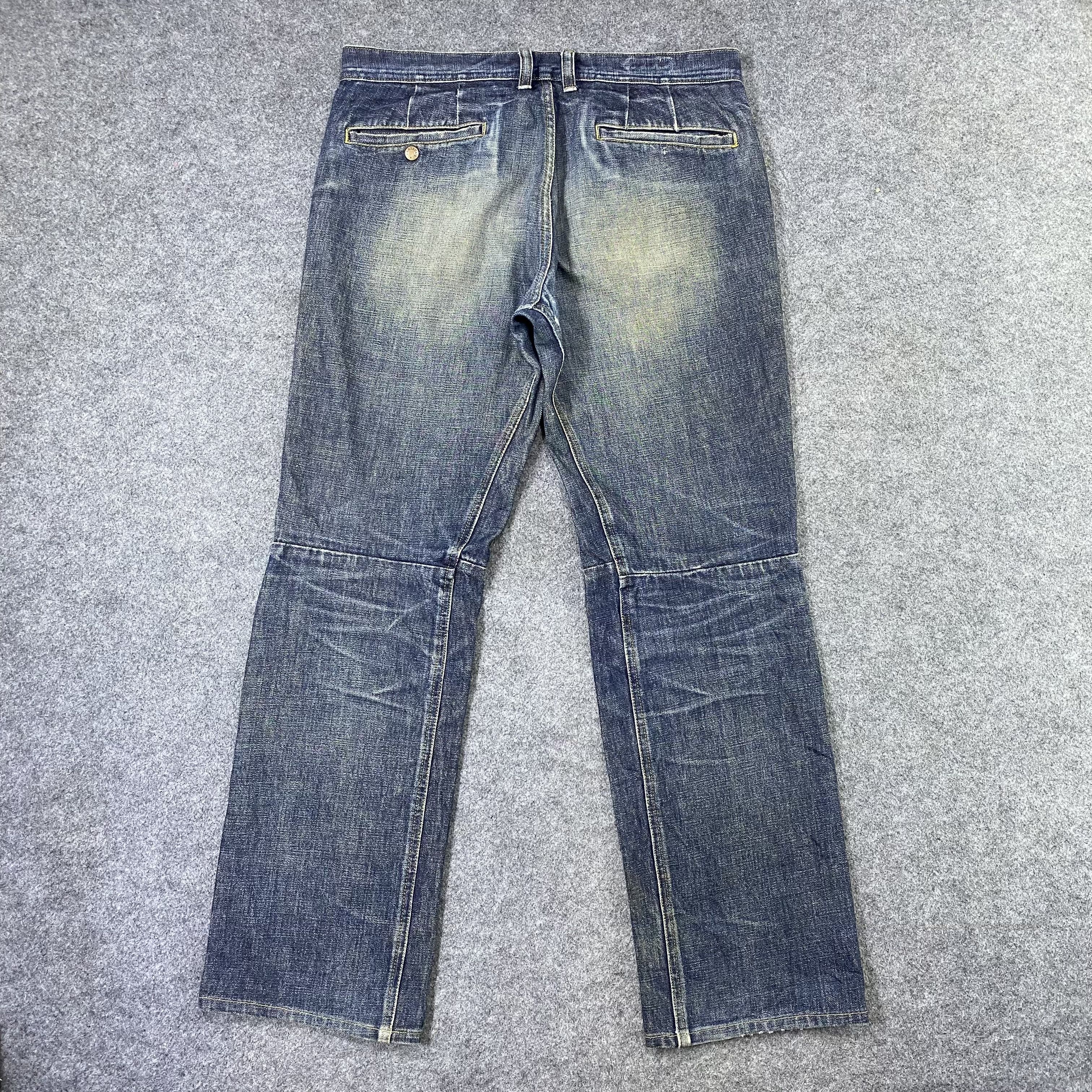 If Six Was Nine 2000s BARTACK JAPAN JEANS-J1151 Size US 36 / EU 52 - 3 Thumbnail