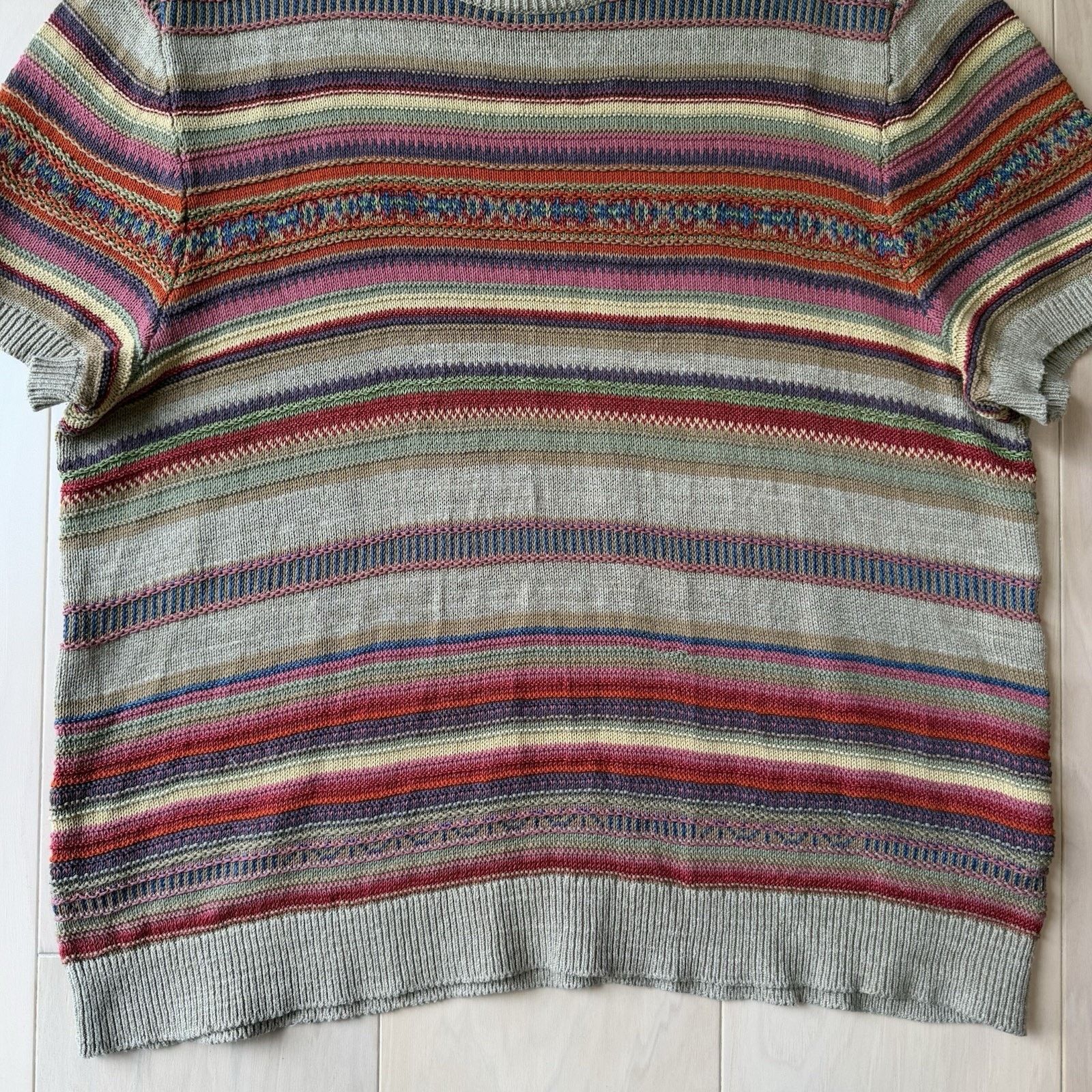 Lauren Ralph Lauren Lauren Ralph Lauren Fair Isle Sweater 2XL Multicolor Striped Size XXL / US 16-18 / IT 52-54 - 4 Thumbnail
