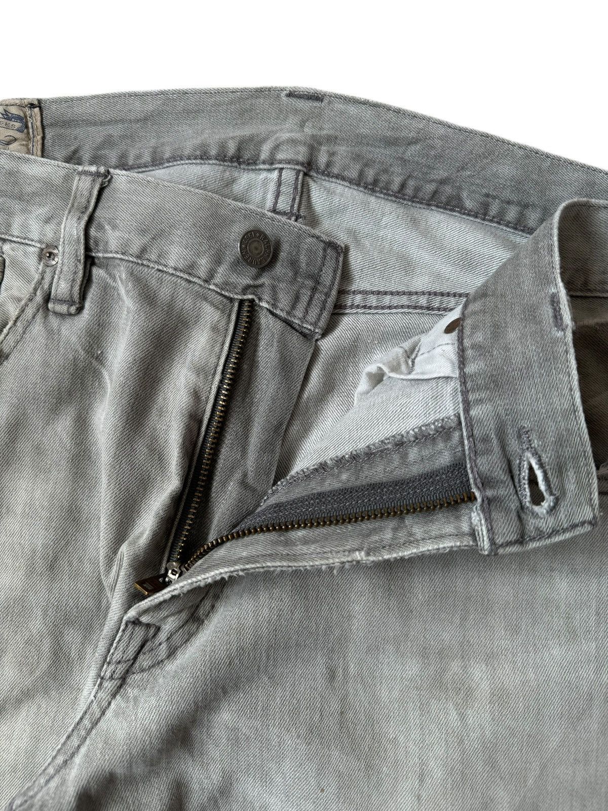 If Six Was Nine Vintage Polo Ralph Lauren Dirty Jeans Varick Slim Size US 34 / EU 50 - 6 Thumbnail