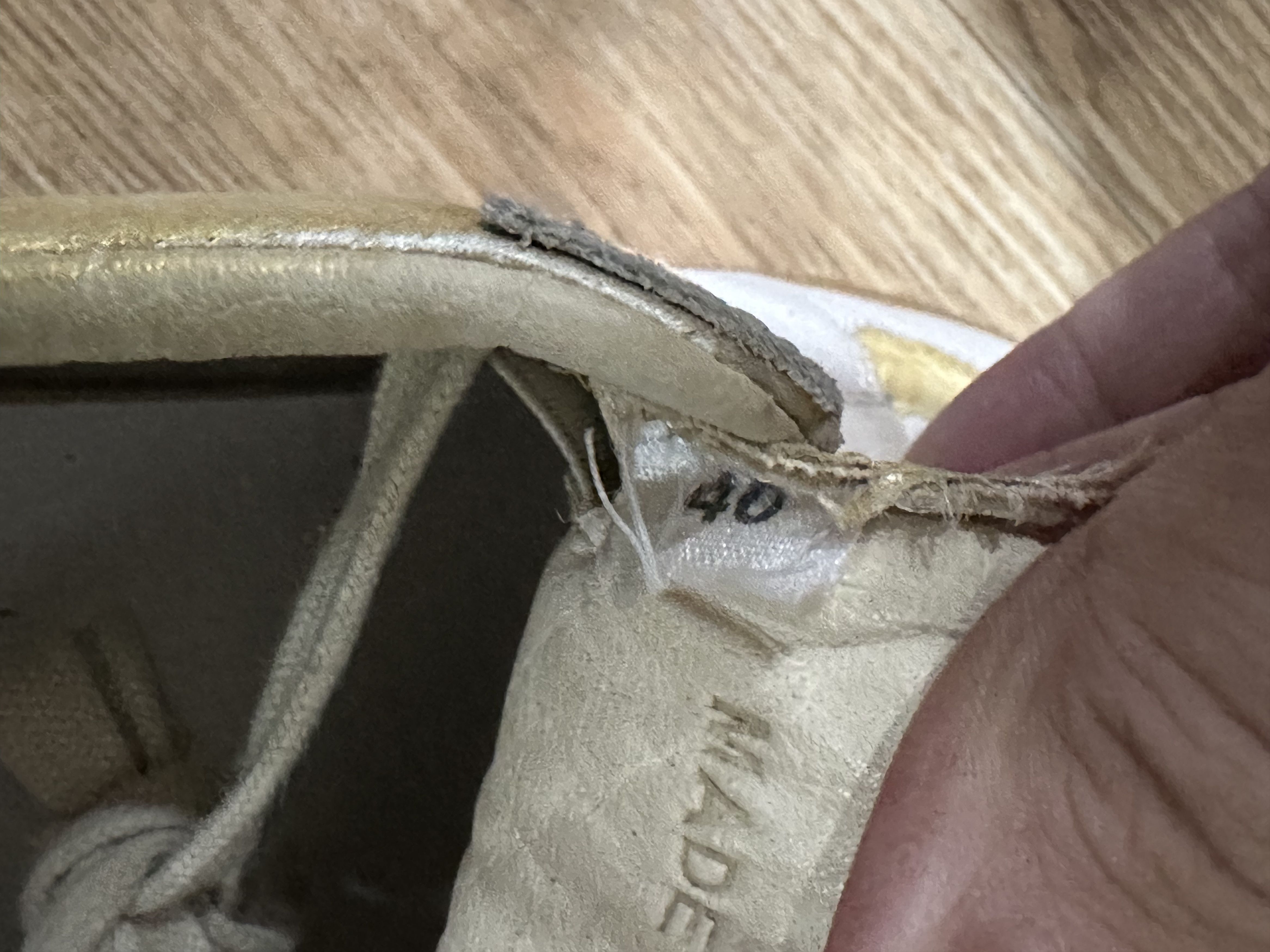 Maison Margiela VTG Maison Margiela GATS Gold Replica Sneaker Size US 7 / EU 40 - 3 Thumbnail