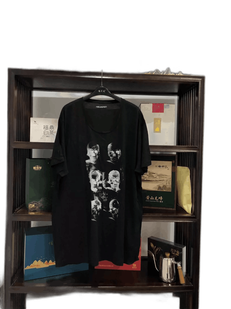 Neil Barrett Neil Barrett Black Graphic T-Shirt Size US L / EU 52-54 / 3 - 1 Thumbnail
