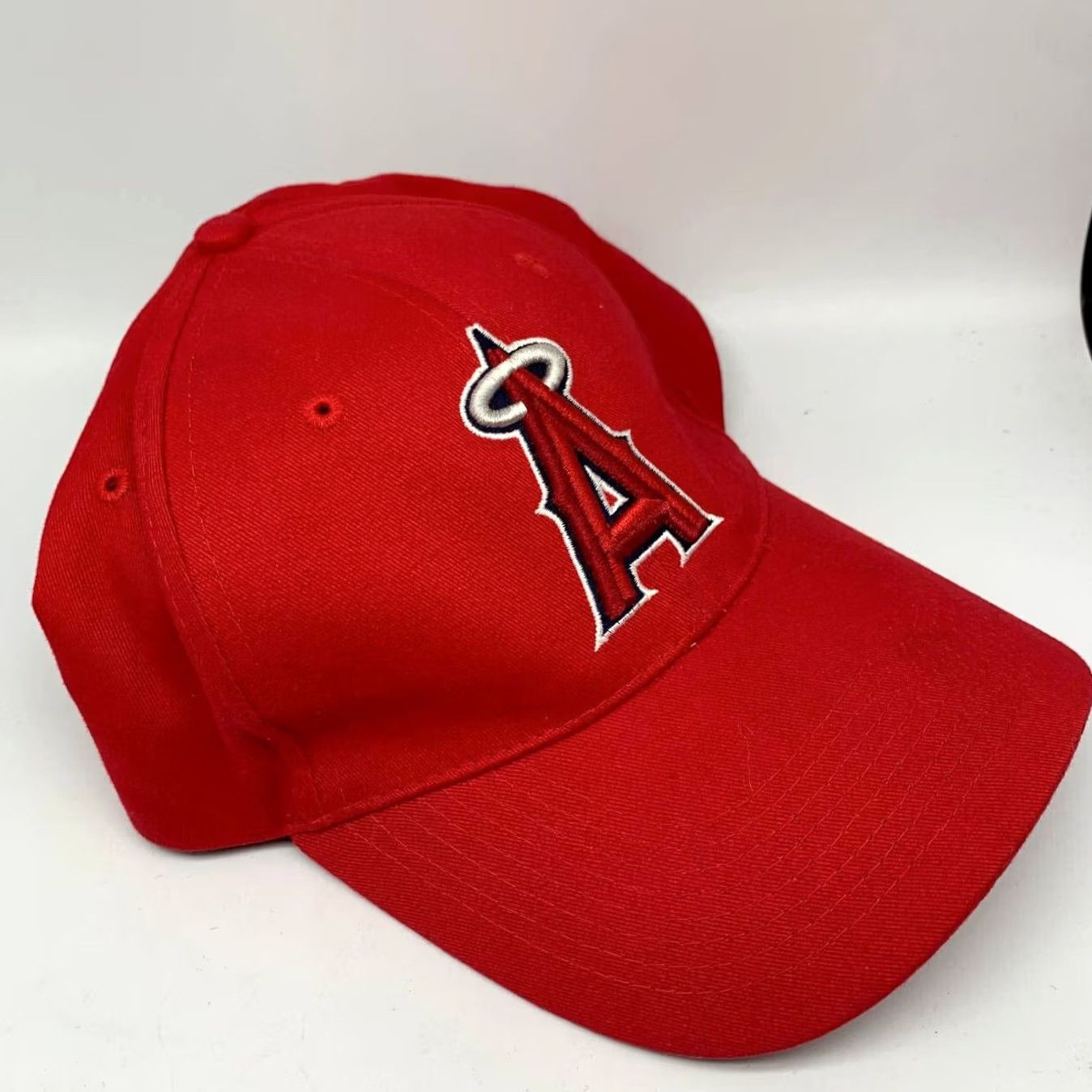 Vintage Los Angeles Angels MLB BWM Global Hat Strapback Cap Men Size ONE SIZE - 3 Thumbnail