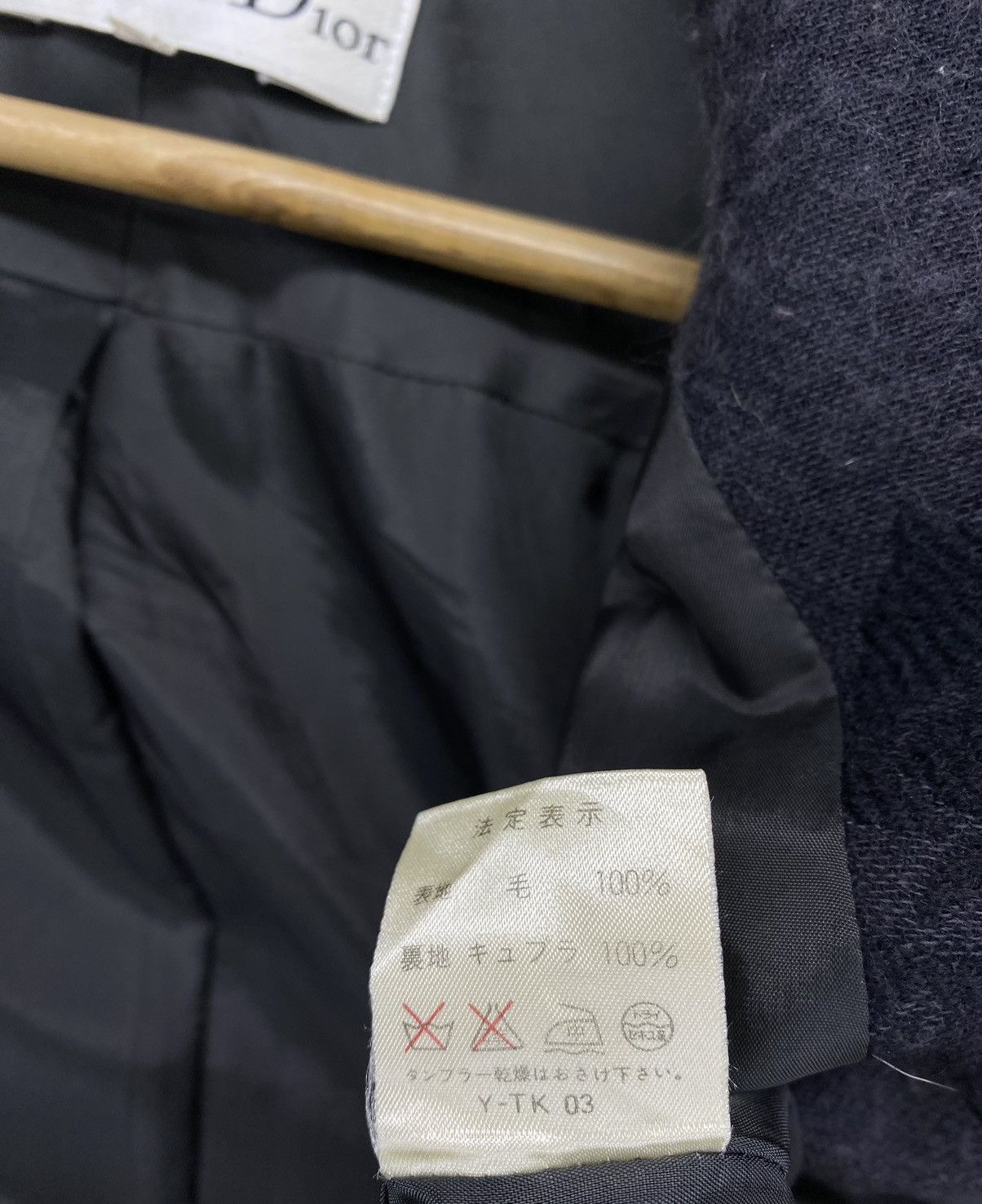 Christian Dior Monsieur × Vintage Vintage Christian Dior Rare Design Wool Cardigan Jacket Size S / US 4 / IT 40 - 11 Thumbnail