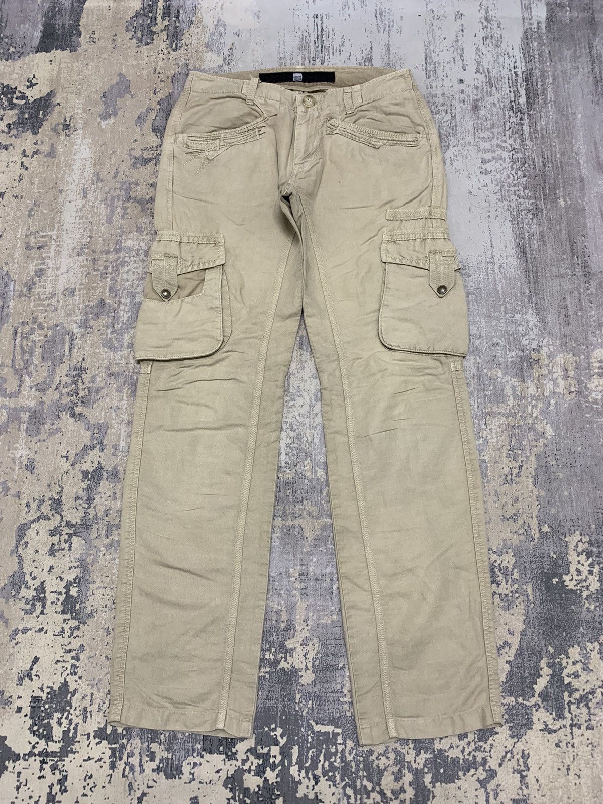 Marithe + Francois Girbaud Vintage Marithe Francois Girbaud Parachute Cargo Baggy Pants Size US 30 / EU 46 - 1 Thumbnail