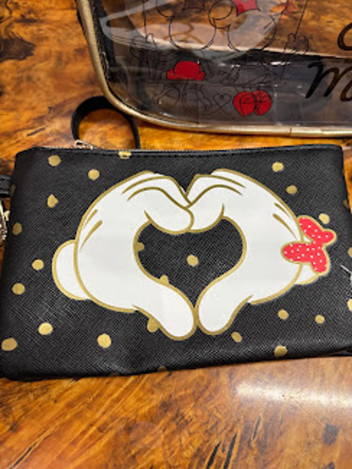 Disney Bioworld Disney Love Mickey Clear Cosmetic Bag Set NWT Size ONE SIZE - 3 Thumbnail