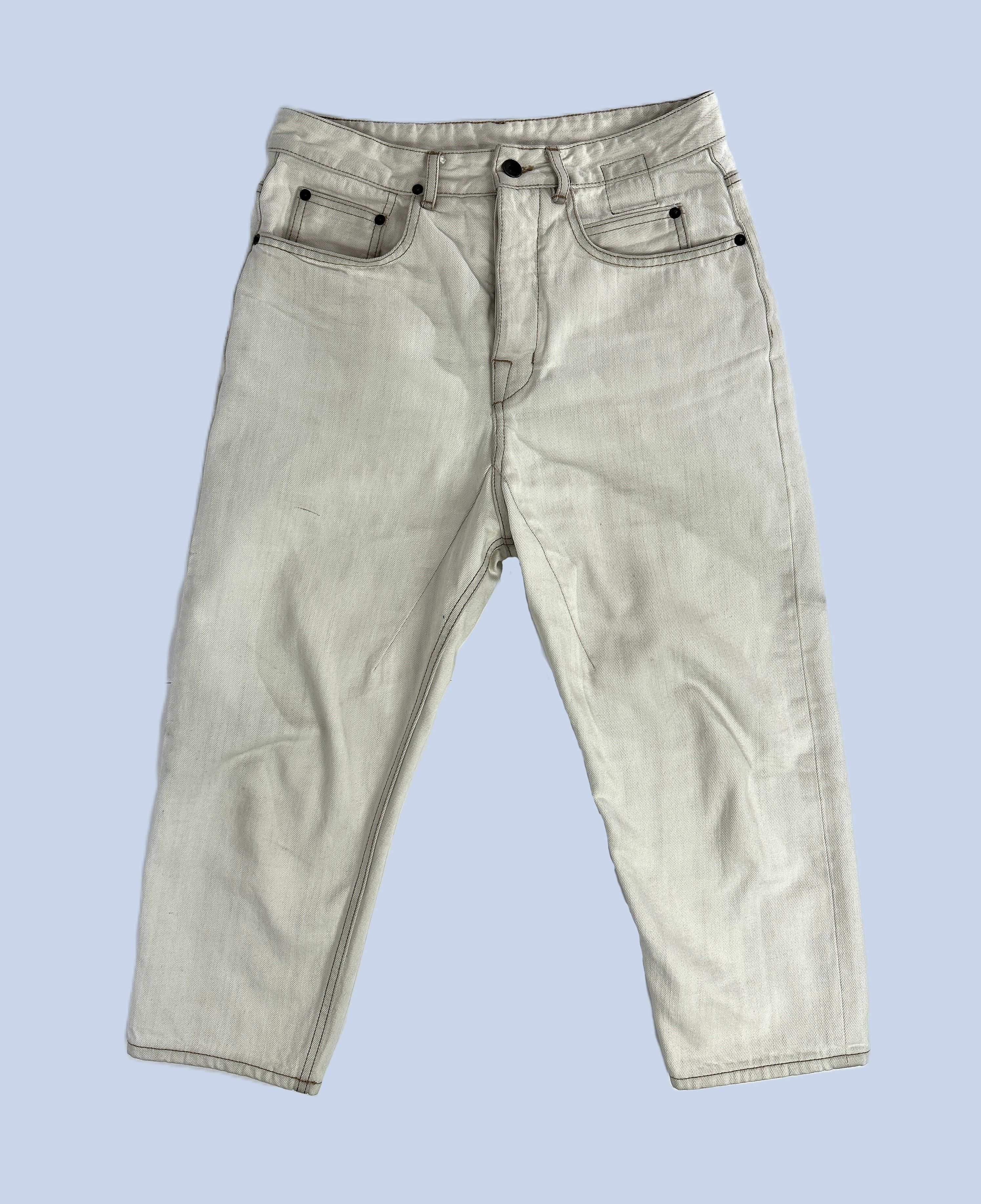 Rick Owens Collapse Denim Size US 29 - 3 Thumbnail
