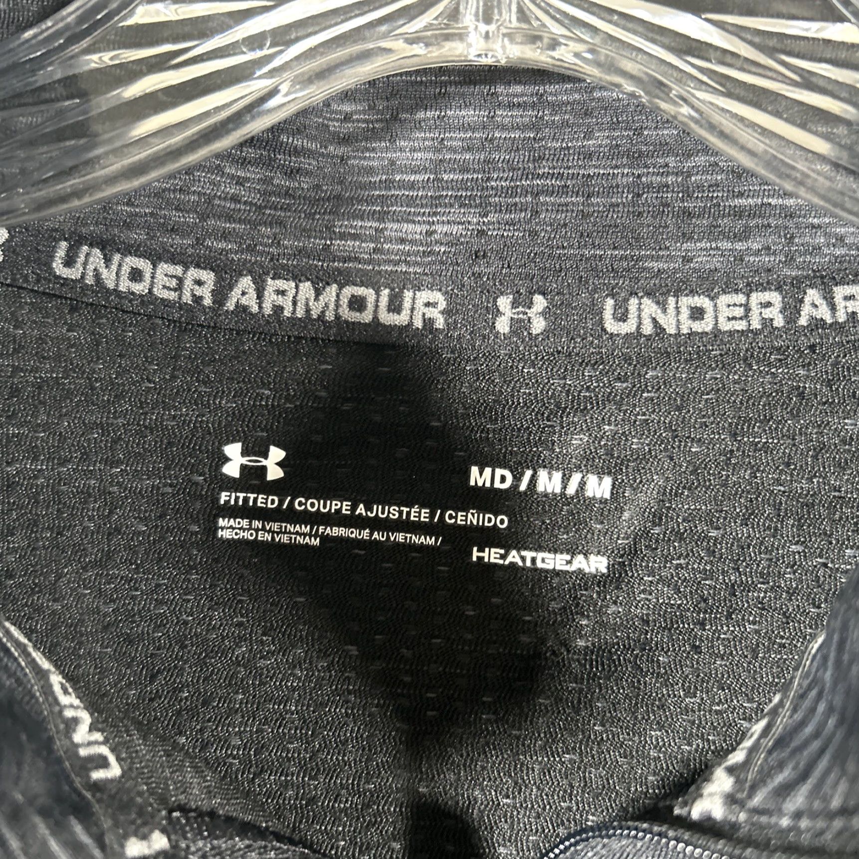 Under Armour Under Armour Fitted Heatgear Pullover 1/4 Zip Long Sleeve Black Medium Size US M / EU 48-50 / 2 - 4 Thumbnail