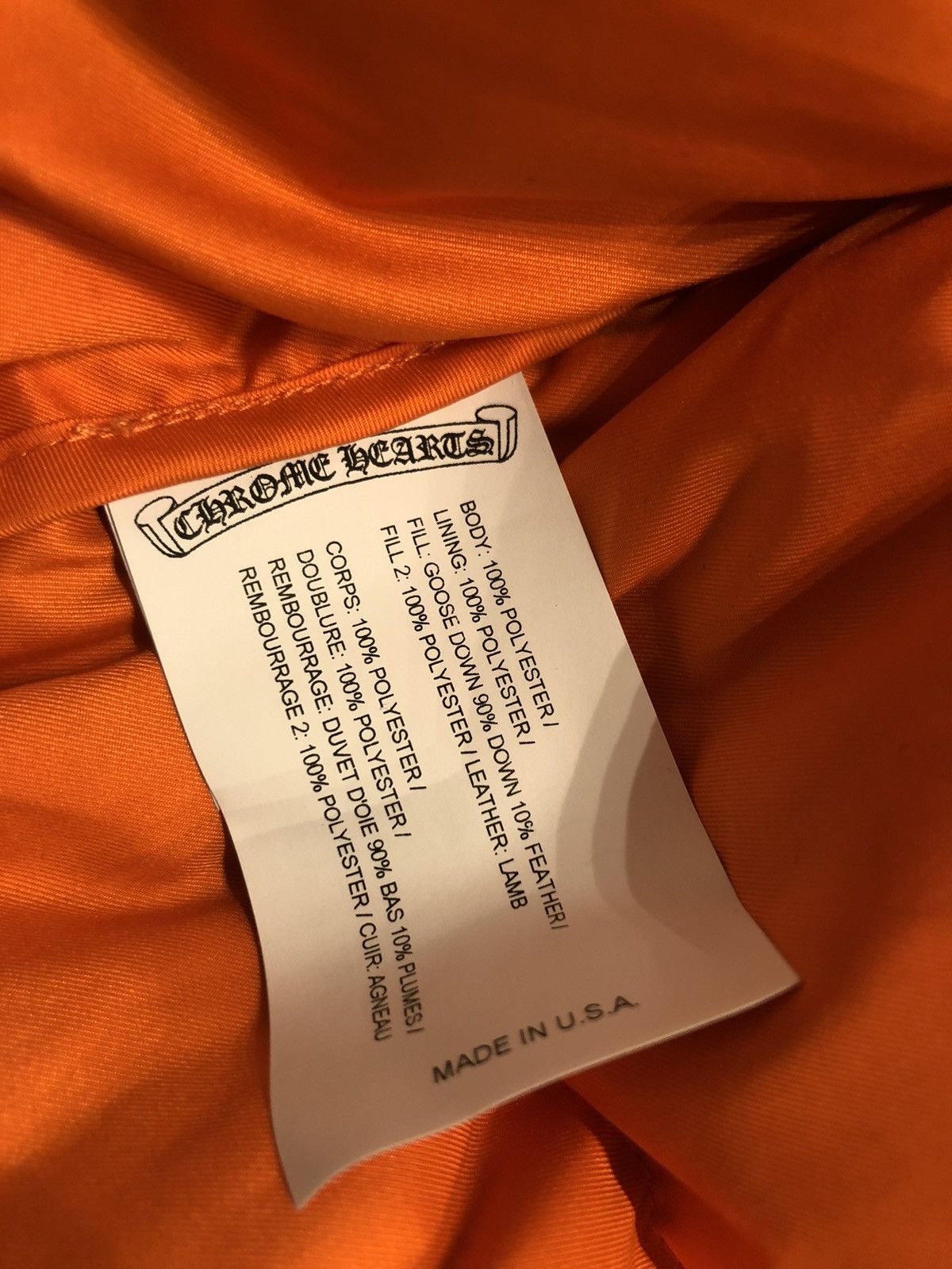 Chrome Hearts × Drake chrome hearts Drake Nocta Down jacket L New Size US L / EU 52-54 / 3 - 10 Thumbnail
