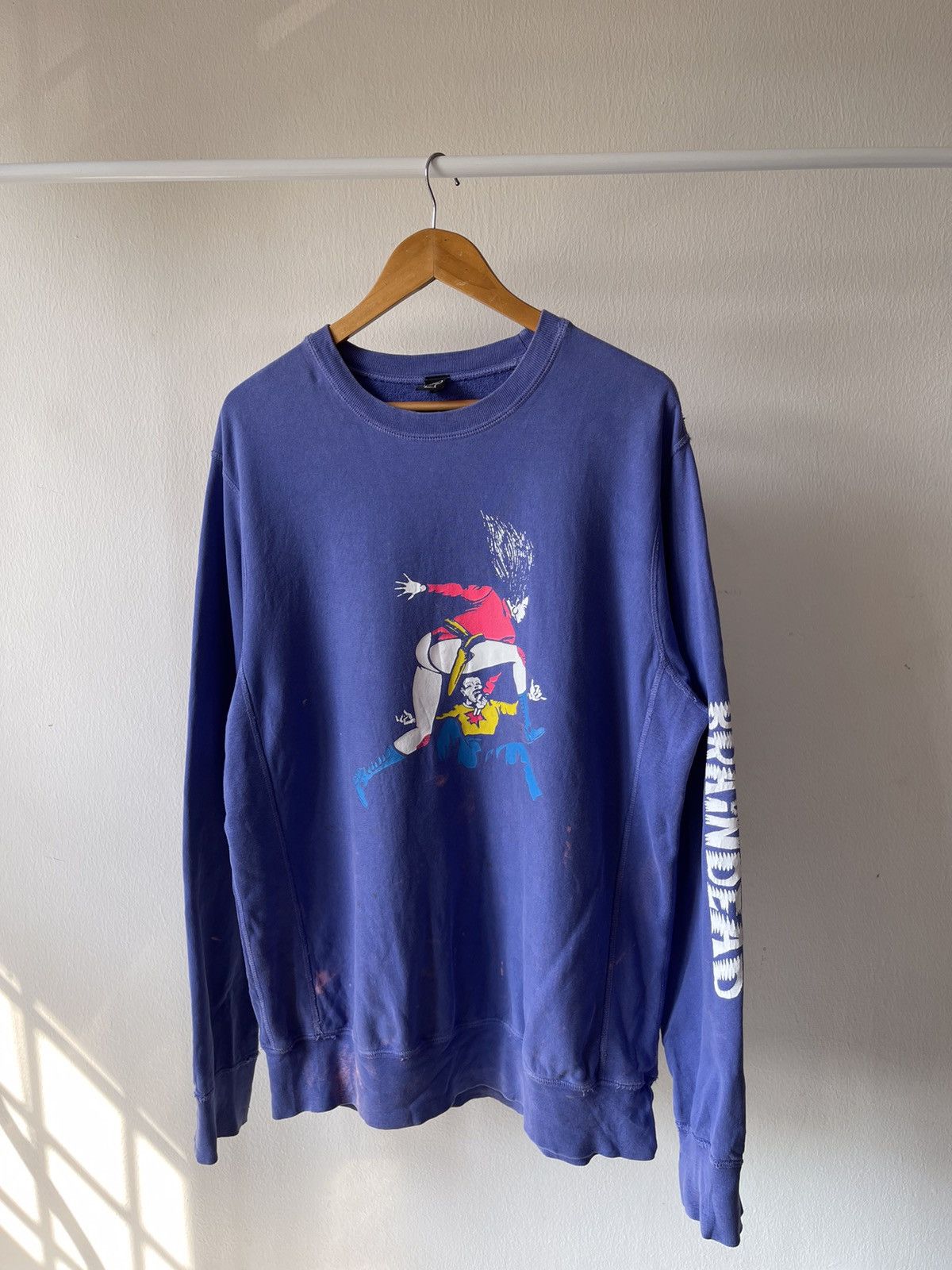 Brain Dead Distressed Crewneck