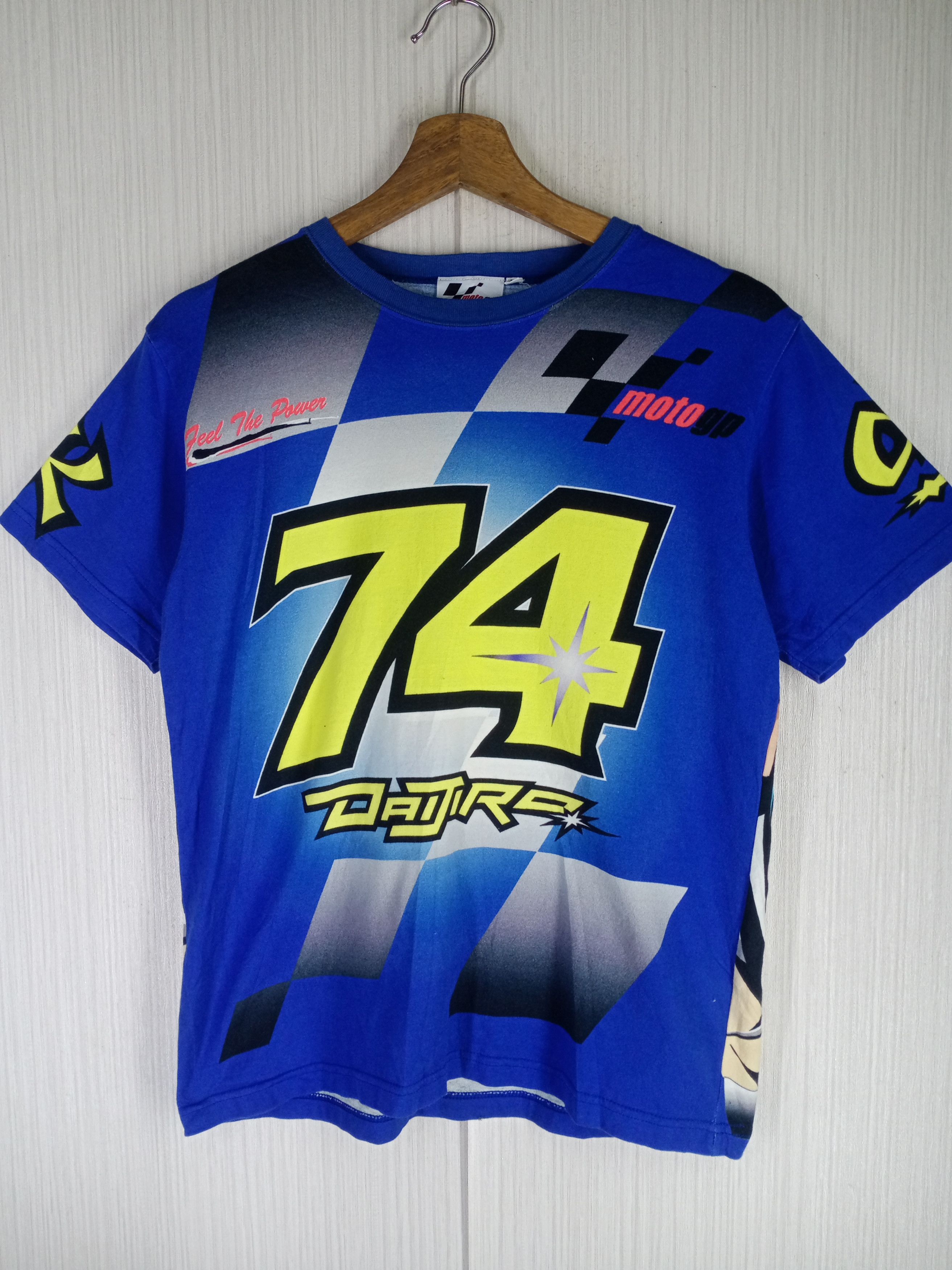 Gear for Sports × Vintage Rare Vintage MOTOGP Daijiro Kato 74 Tshirt Size US S / EU 44-46 / 1 - 2 Thumbnail