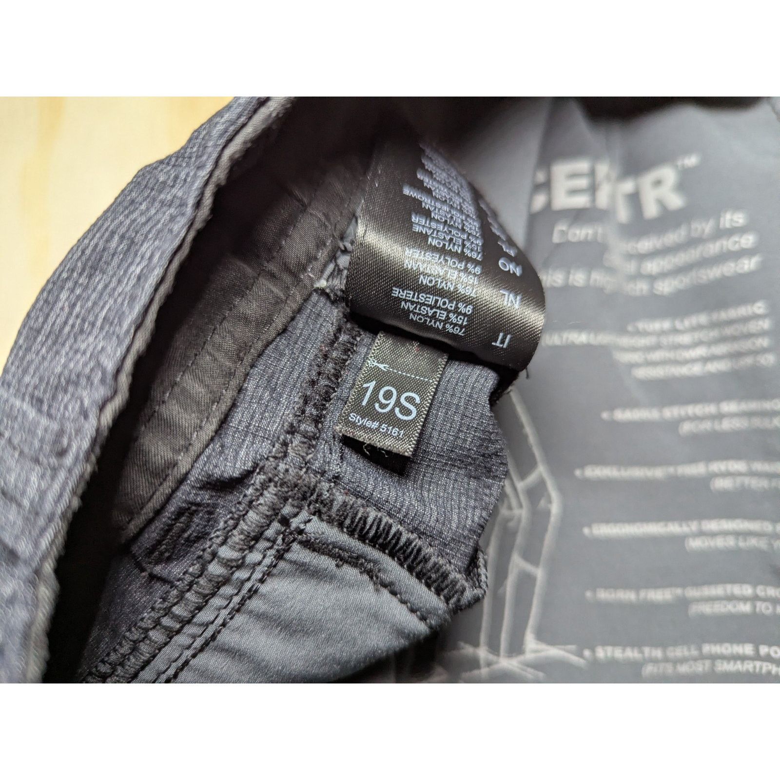 Kuhl Kuhl Men's 36x31 Deceptr Pants Dark Grey Tuff Lite Stretch Size US 36 / EU 52 - 9 Thumbnail