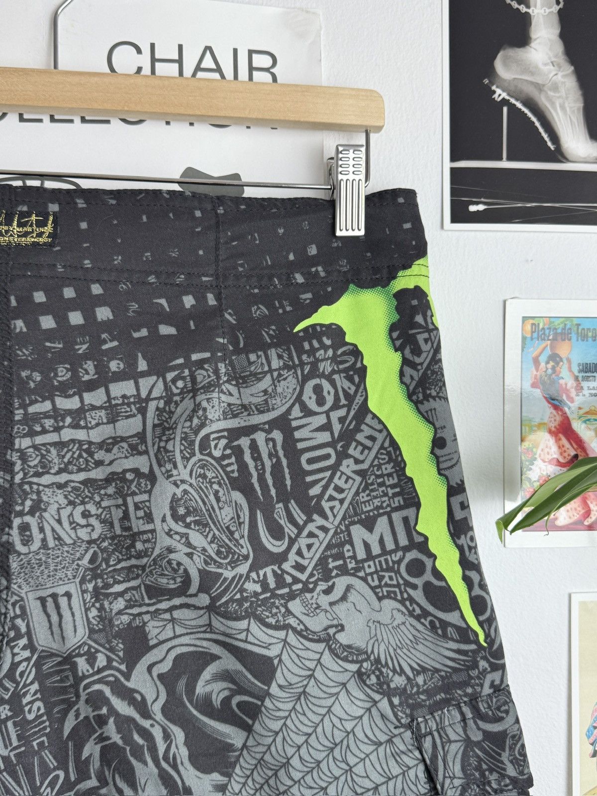 O'Neill × Vintage Vintage Oneill x Monster energy shorts 32 opium trend tapout Size US 32 / EU 48 - 6 Thumbnail