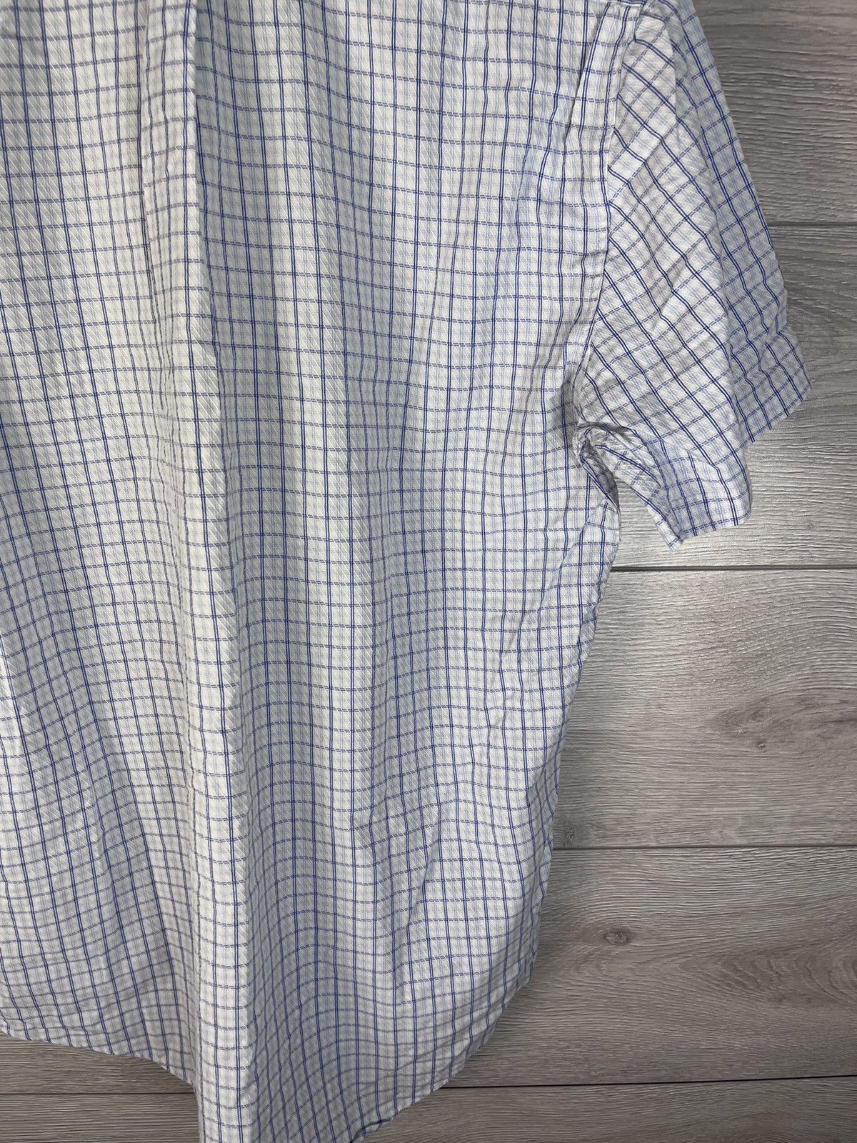 Yves Saint Laurent Vintage Mens Button Down Shirt Short Sleeve YSL Size US L / EU 52-54 / 3 - 14 Thumbnail