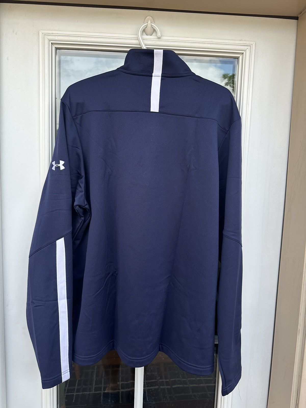 Under Armour New Under Armour 1/4 Zip pullover sweatshirt logo reflective Size US XL / EU 56 / 4 - 12 Thumbnail