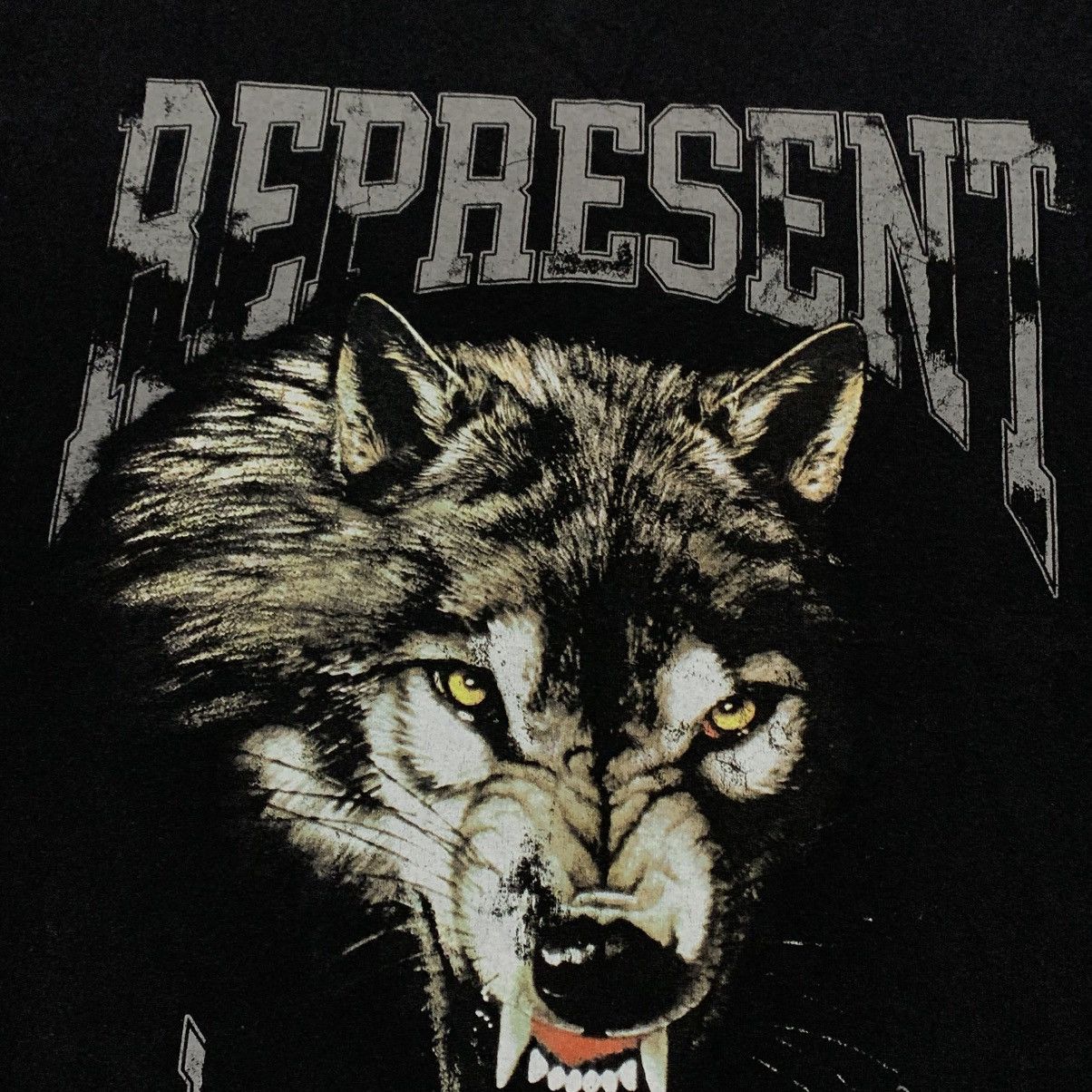 Represent Clo. Represent XS Wolves Jet Black Tee Pleasure To Kill Size US XS / EU 42 / 0 - 3 Thumbnail