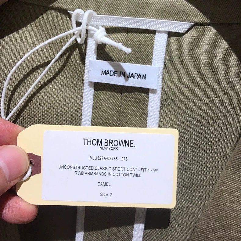 Thom Browne Thom Browne size2 A tweed cotton suit Size 38S - 4 Thumbnail