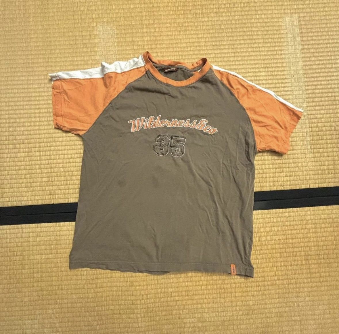 Other Earthtone Jersey Baseball Tee w/ Graphic Size US XXL / EU 58 / 5 - 2 Thumbnail