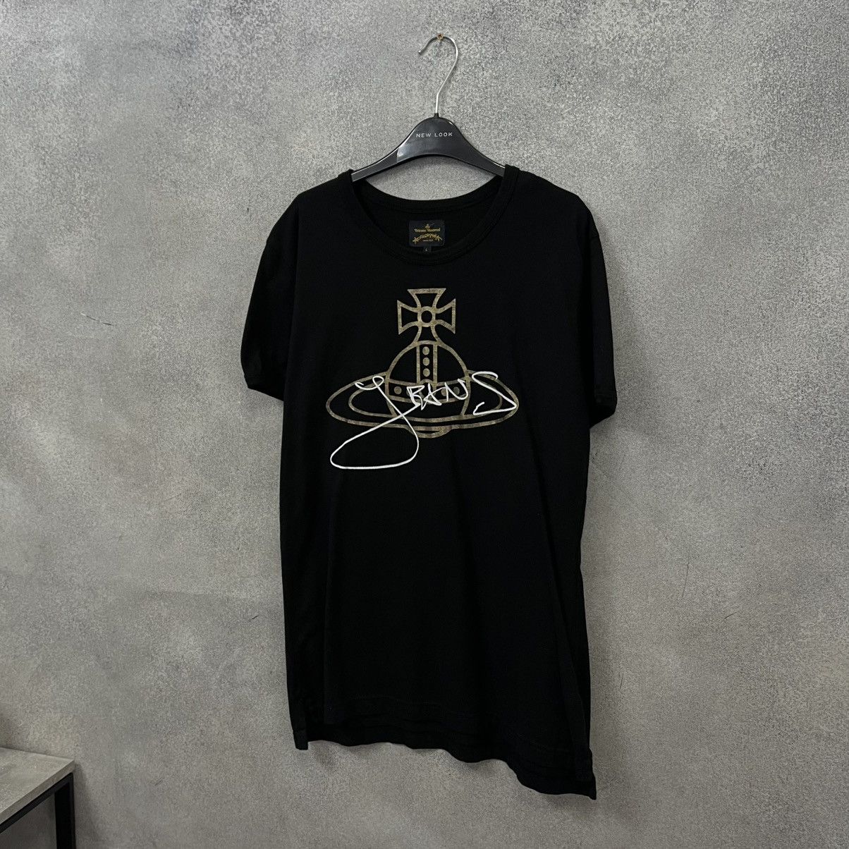 Vivienne Westwood Vivienne Westwood T shirt Big Logo Black Size US L / EU 52-54 / 3 - 6 Thumbnail
