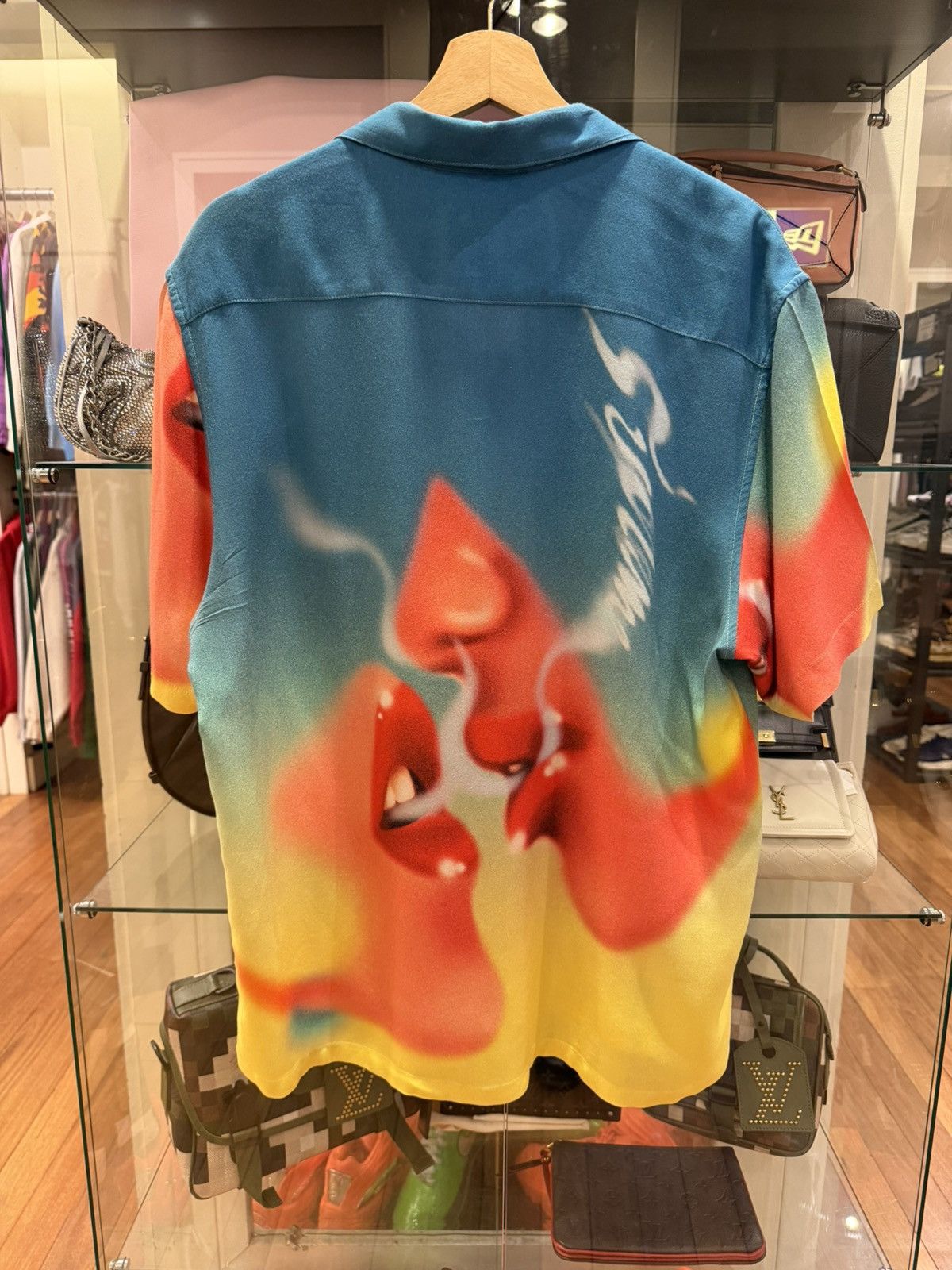 Supreme Supreme FW20 Blow Back Rayon SS Button Down Size US M / EU 48-50 / 2 - 2 Thumbnail