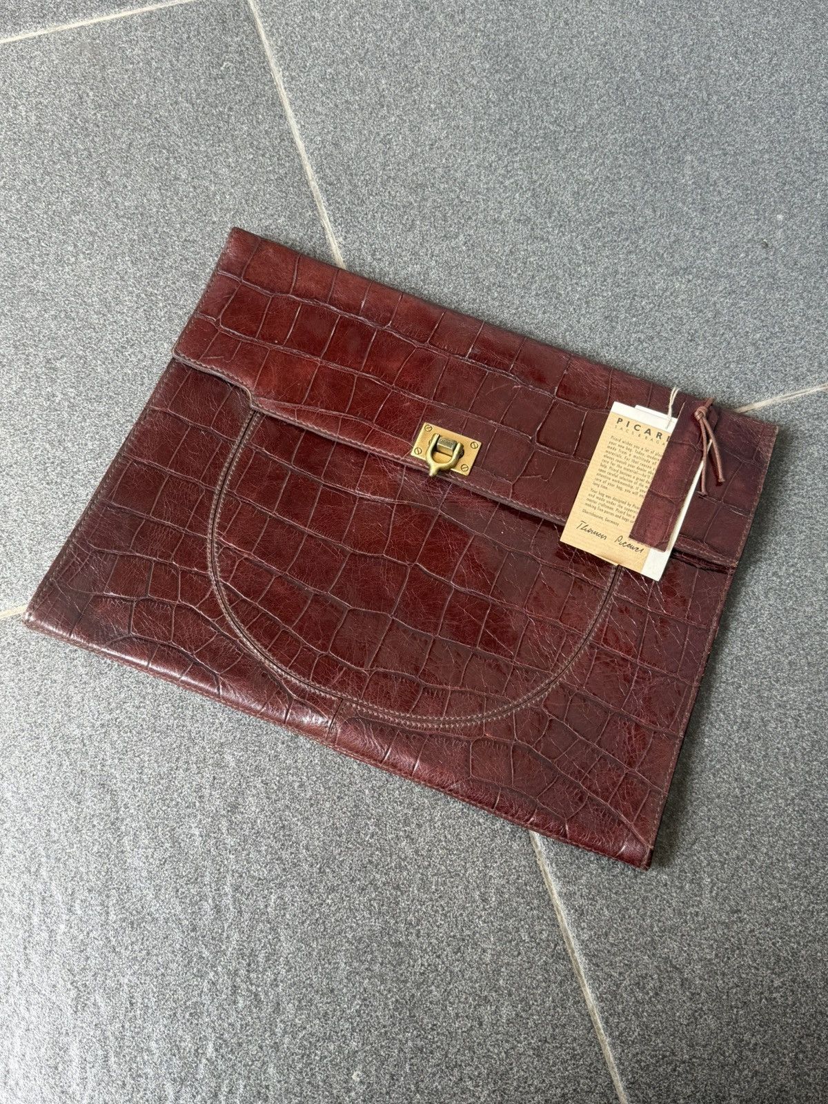 PICARD Vintage Picard document briefcase bag Size 36 - 1 Thumbnail