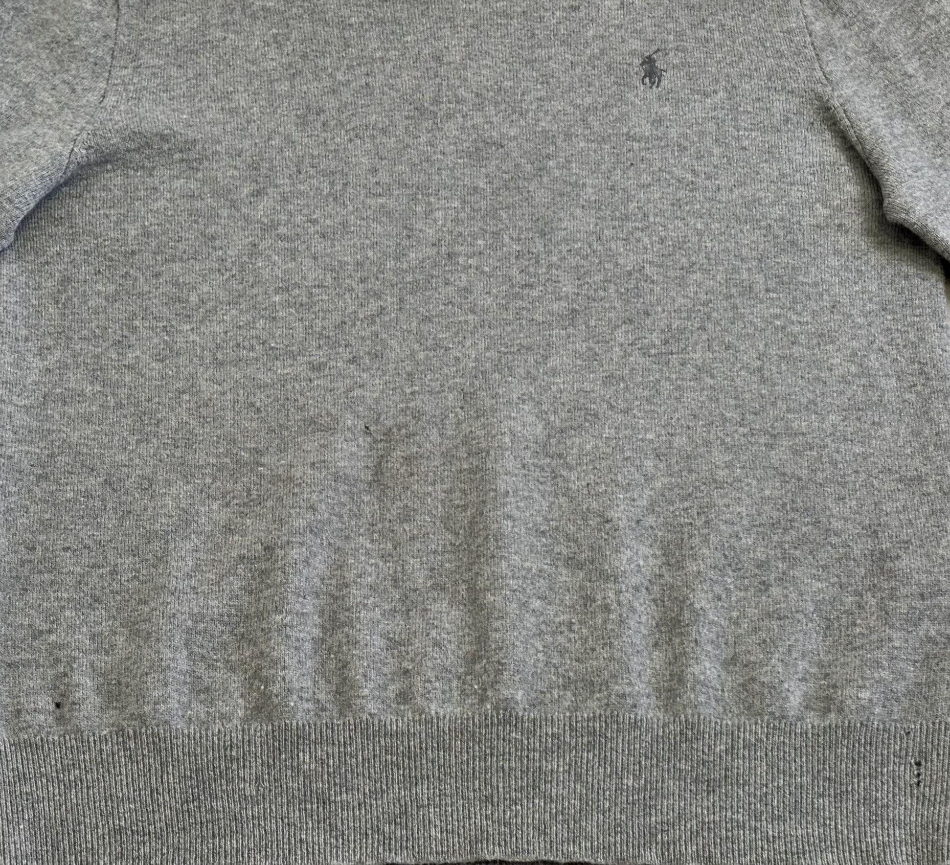 Polo Ralph Lauren Polo Ralph Lauren 100% Wool Gray Sweater Medium Size US M / EU 48-50 / 2 - 7 Thumbnail
