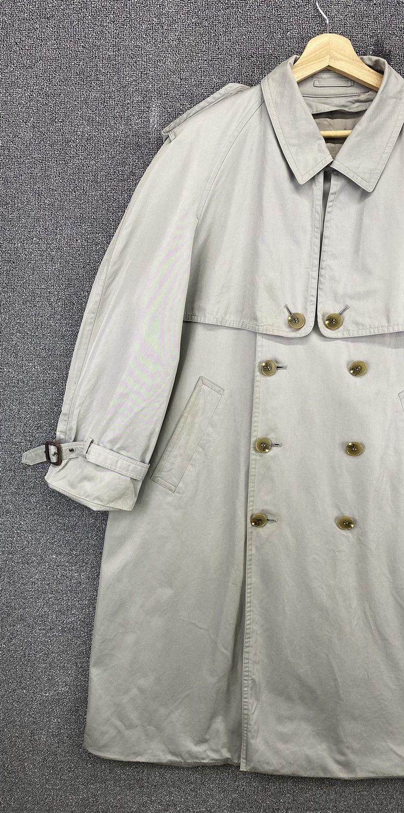 Yves Saint Laurent Vintage Yves Saint Laurent Diffusion Hommes Long Jacket Size US L / EU 52-54 / 3 - 3 Thumbnail
