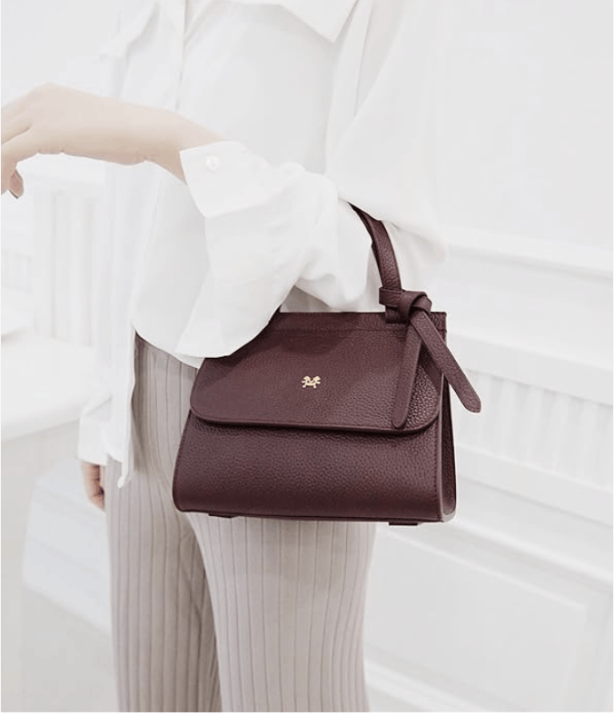 Other Bowknot Handle Litchi Leather Emini House Mulberry Handbag Size ONE SIZE - 1 Thumbnail