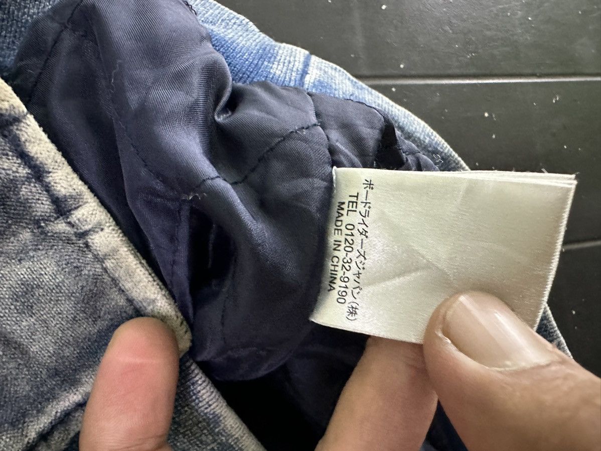 Billabong × If Six Was Nine × Indigo Billabong Indigo Velor Wave Washed Hoodie Jacket Size US M / EU 48-50 / 2 - 15 Thumbnail