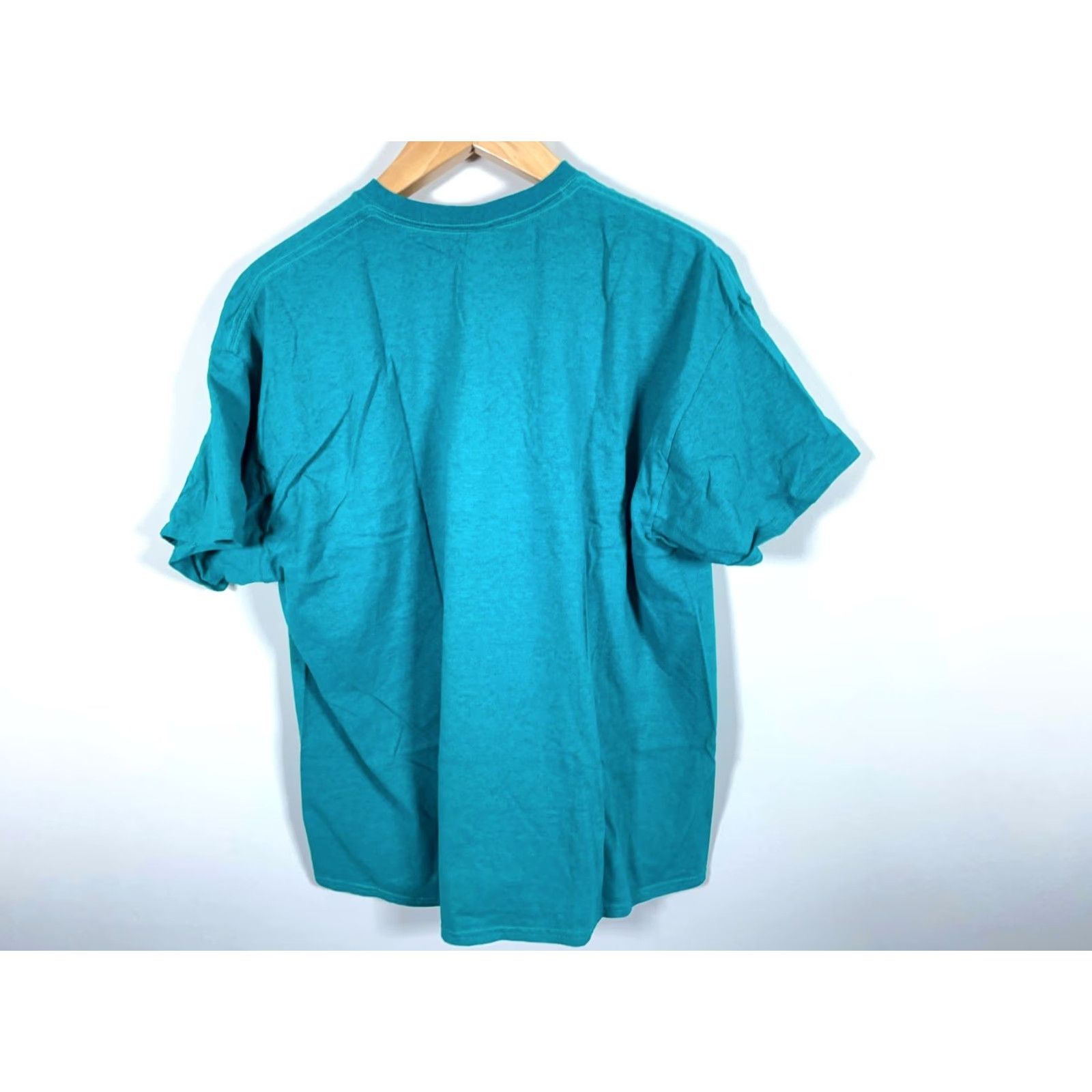 Gildan VINTAGE German Shepherd T-Shirt Men 2XL Green Collage Print Dog Gildan 90s Retro Shirt Size US XXL / EU 58 / 5 - 2 Thumbnail