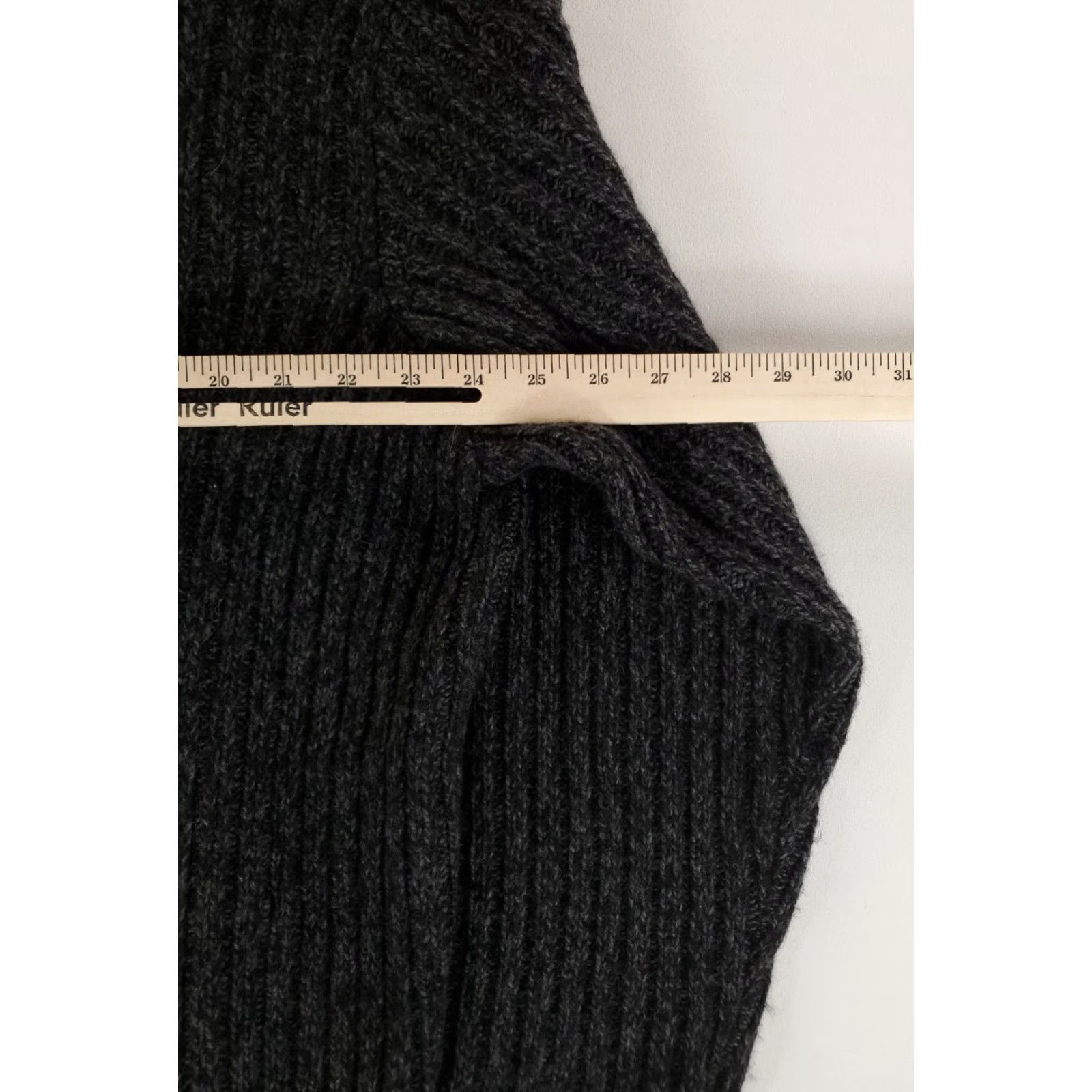 Polo Ralph Lauren Polo Ralph Lauren Sweater Ribbed Alpaca Wool Blend Shawl Collar Gray Mens XXL Pullover Wool Gray 2XL Mens Size US XXL / EU 58 / 5 - 4 Thumbnail