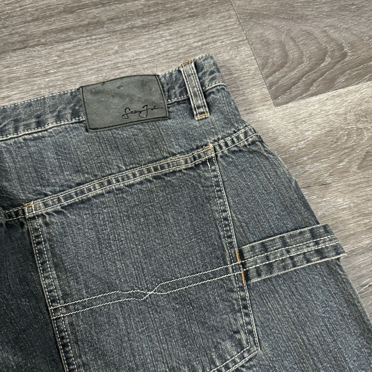 Japanese Brand × Sean John × Vintage Vintage Y2K Sean John essential baggy wide leg skater jeans Size US 36 / EU 52 - 3 Thumbnail