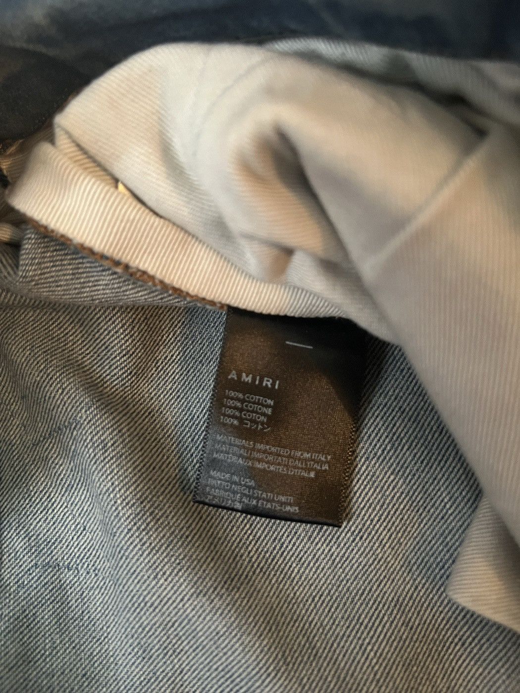 Amiri Amiri Chemist Jeans Size US 34 / EU 50 - 10 Thumbnail