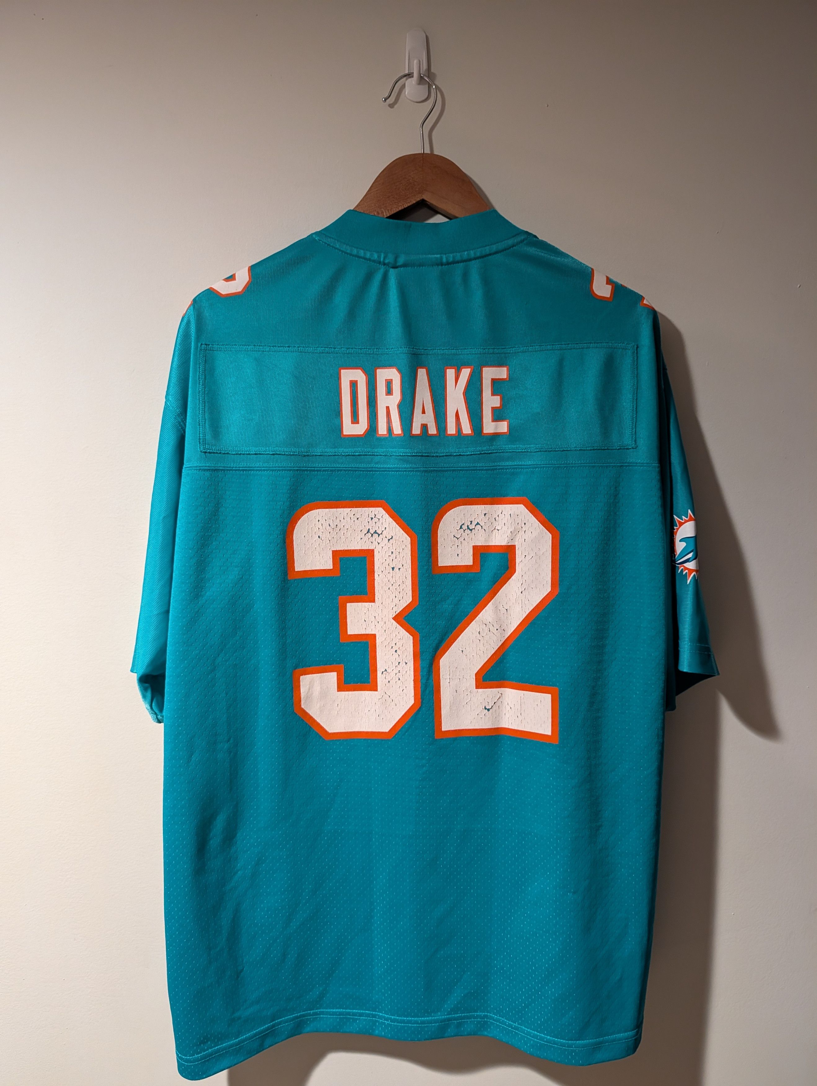 NFL Vintage Miami Dolphins Kenyan Drake NFL Football Jersey Size US L / EU 52-54 / 3 - 9 Thumbnail