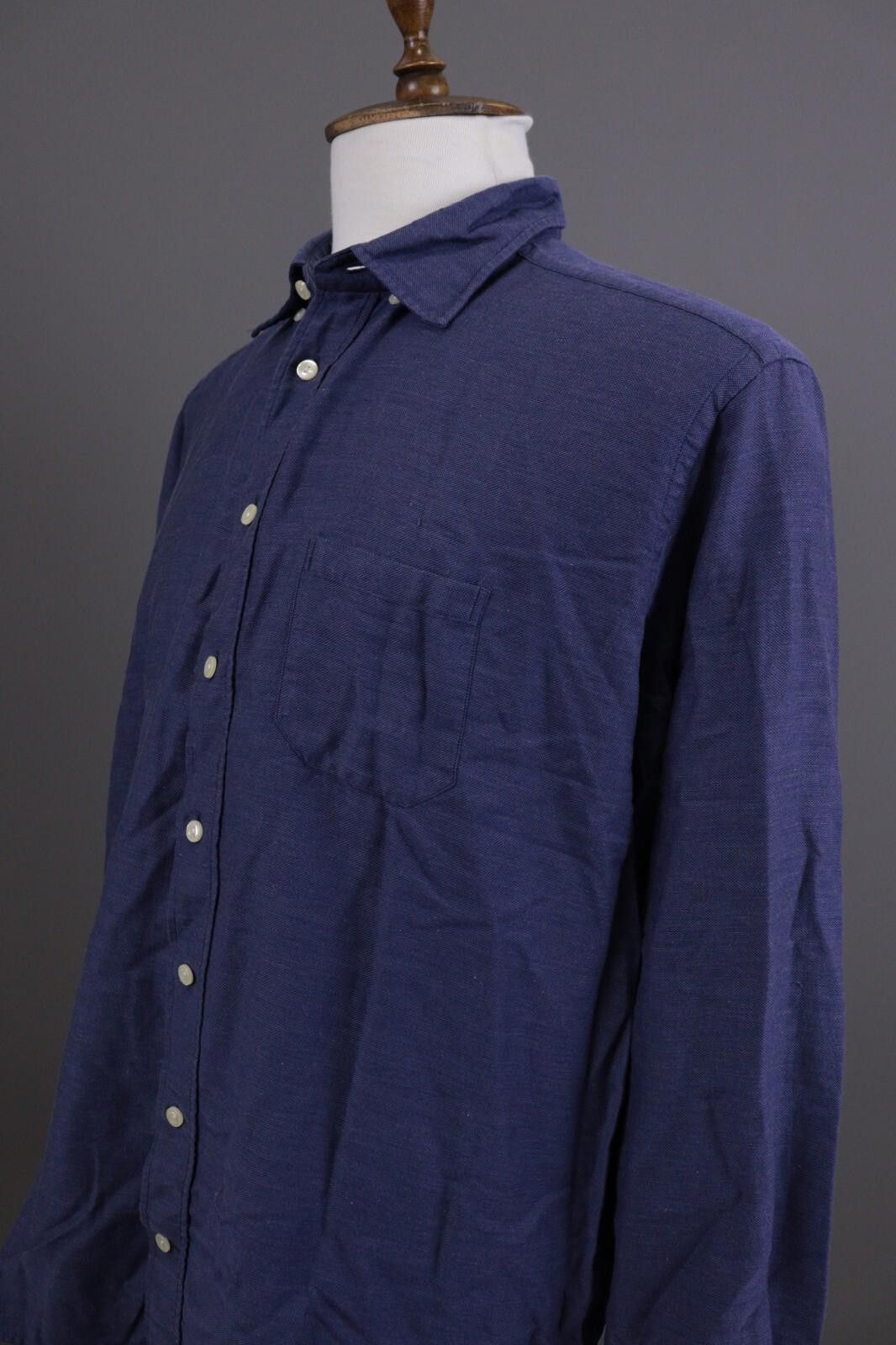 Eton Eton Contemporary Blue Luxury Dress Shirt Size 46 / 18 / XXL Size US XXL / EU 58 / 5 - 7 Thumbnail