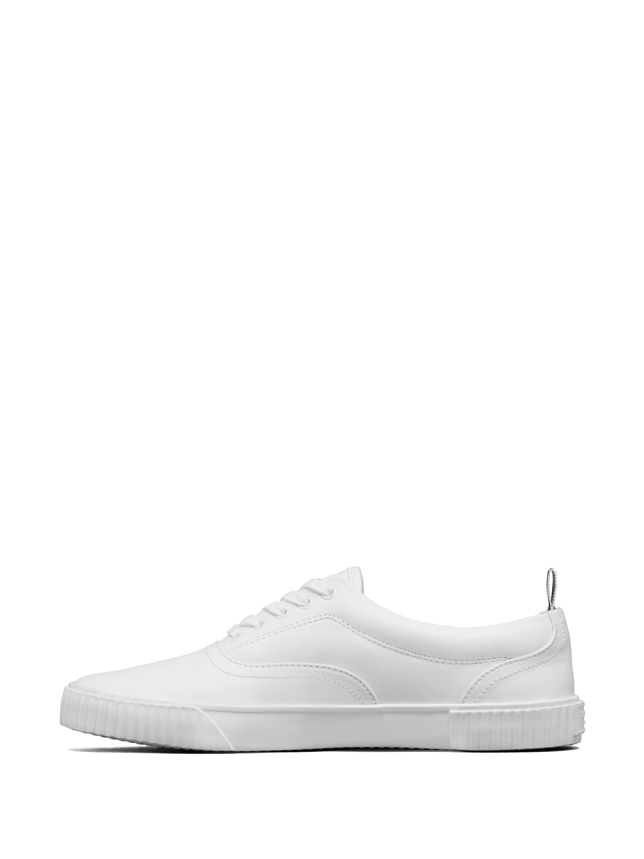 Thom Browne o1s22i1n1124 Heritage Low-Top Sneakers in White Size US 7 / EU 40 - 3 Thumbnail