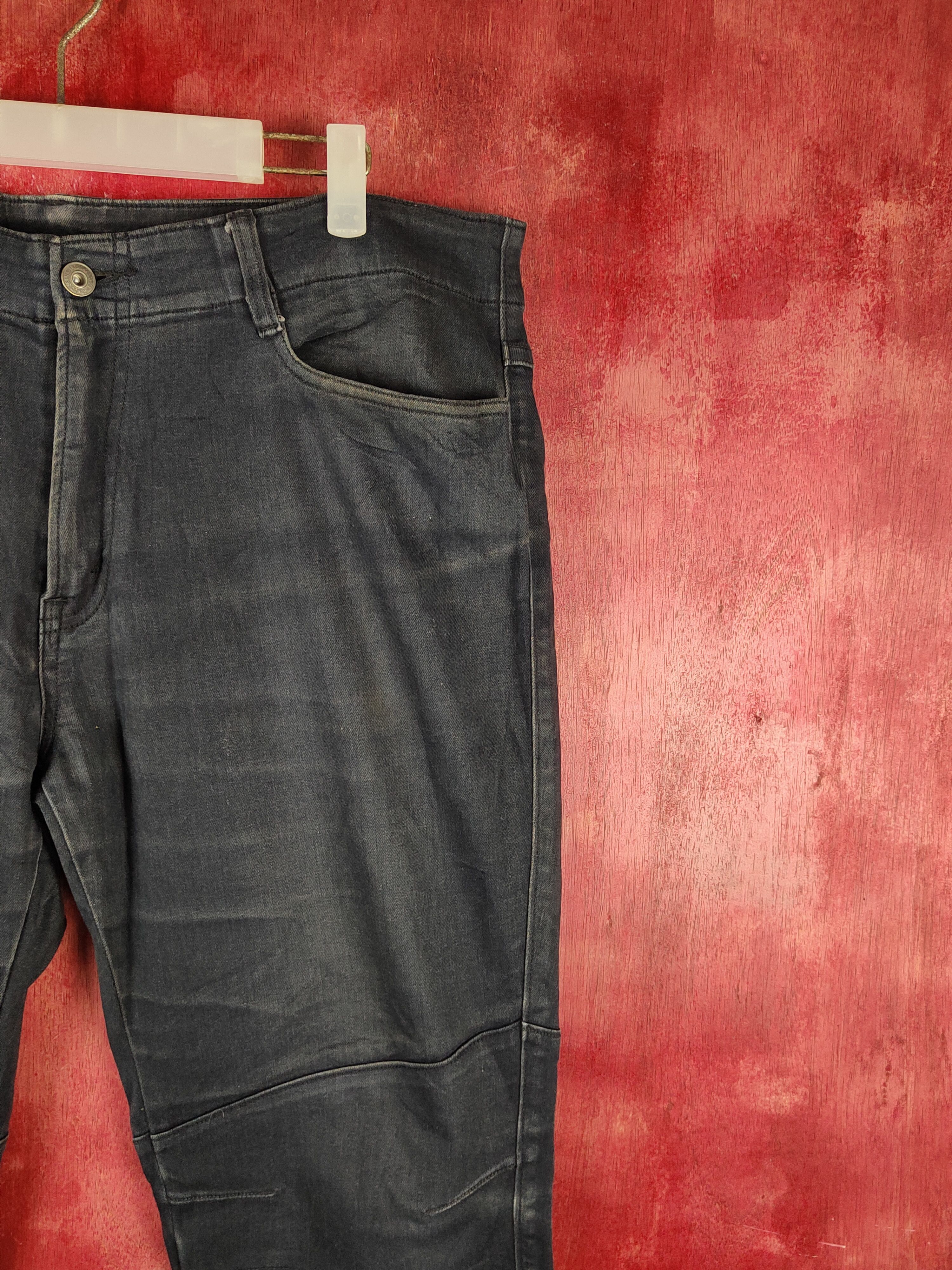 Japanese Brand Japanese Brand Dark Blue Multipocket Soft Jeans #S2318 Size US 36 / EU 52 - 5 Thumbnail