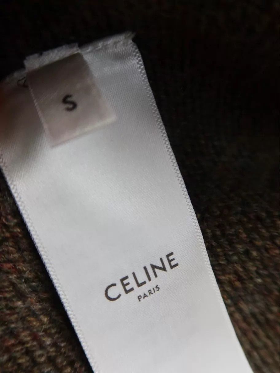 Celine CELINE Embroidered Cashmere Sweater Size S Tried On Only Size S / US 4 / IT 40 - 4 Thumbnail