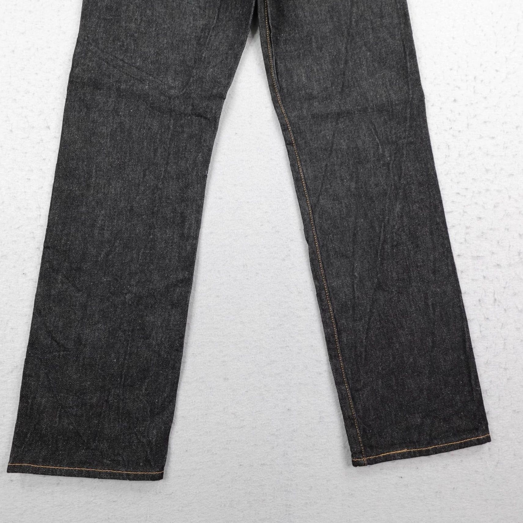 Levi's Levi's Jeans Men 30x34 Blue Denim 501 Button Fly Rinse Dark Wash Red Tab Straight Jeans Mens Regular Fit Size US 30 / EU 46 - 7 Thumbnail