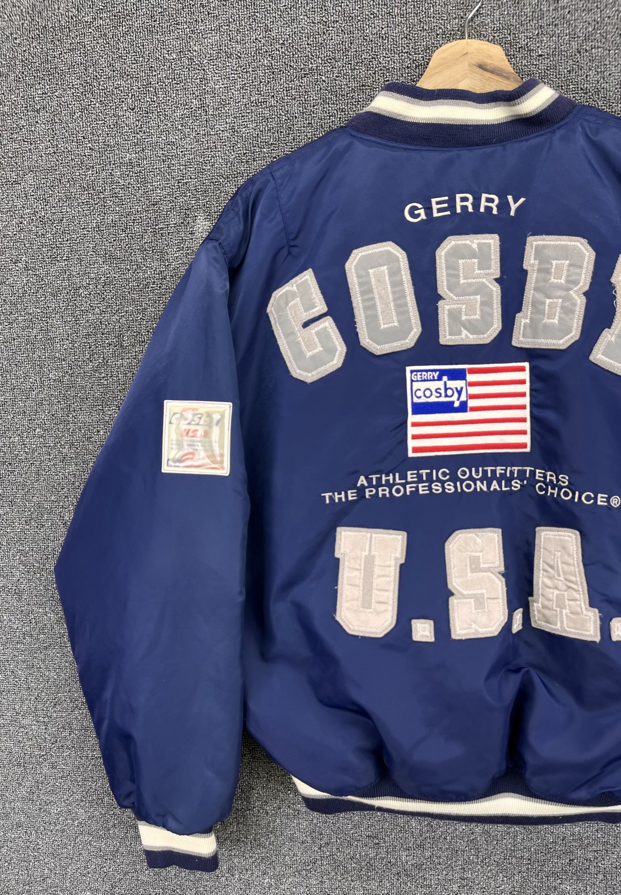 Vintage Vintage Gerry Cosby U.S.A New York Varsity Jacket Size US L / EU 52-54 / 3 - 17 Thumbnail