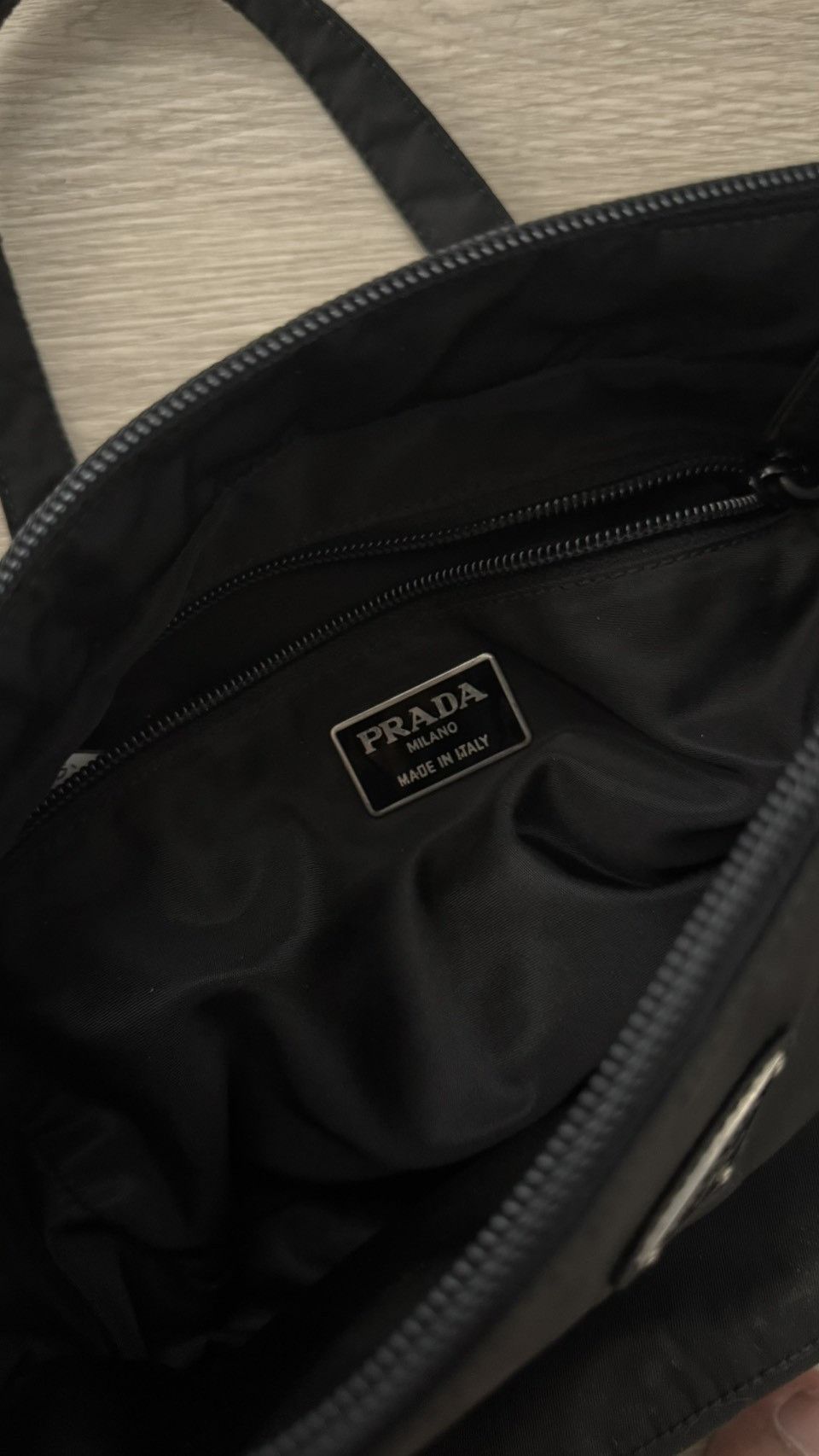 Prada Prada tessuto Nero Nylon mini bag Size ONE SIZE - 5 Thumbnail