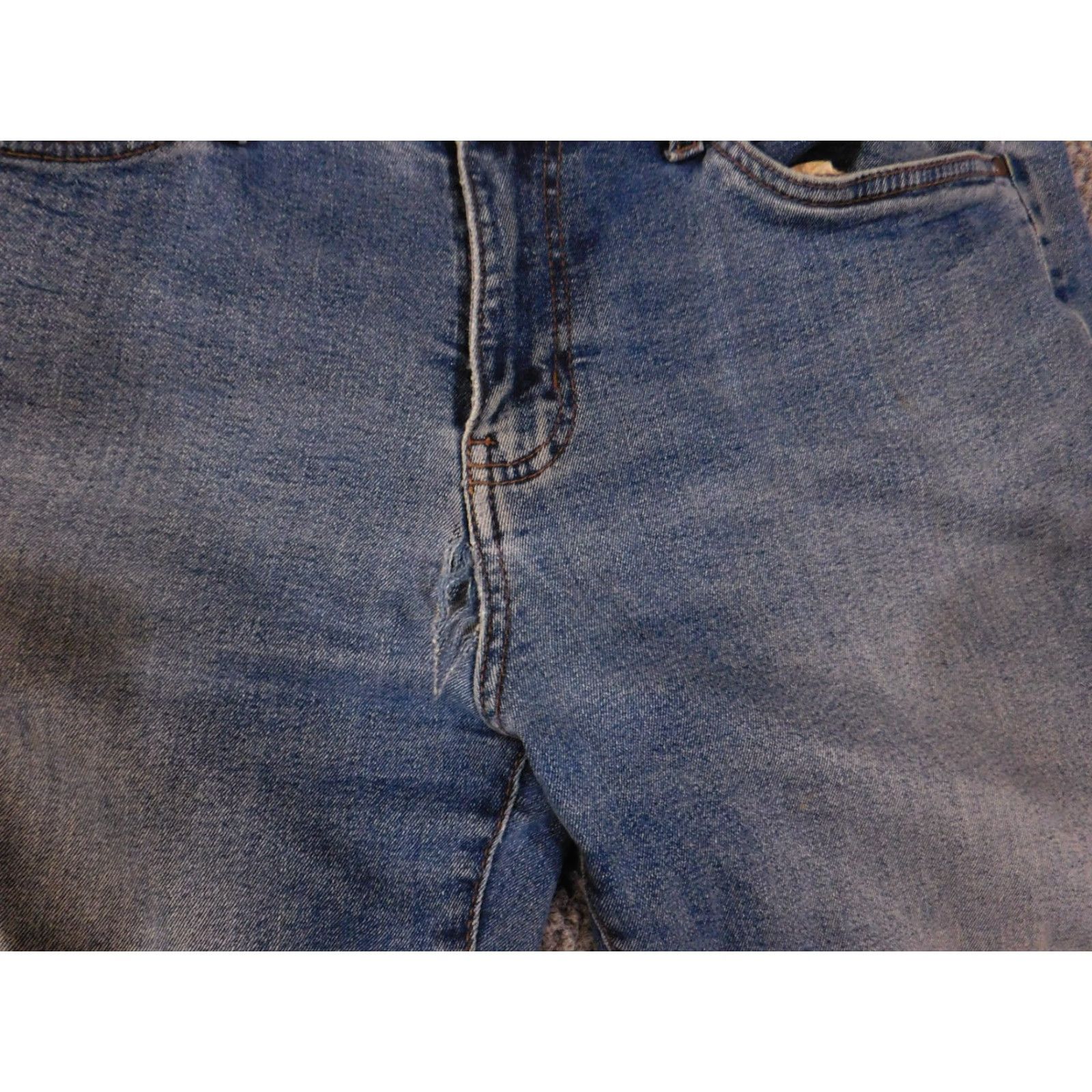 English Laundry English Laundry Jeans Men 34x32 Blue Harrow Straight Fit Distressed Denim 5-Pocket Regular Rise Cowboy Theme Vintage: No Size US 34 / EU 50 - 5 Thumbnail