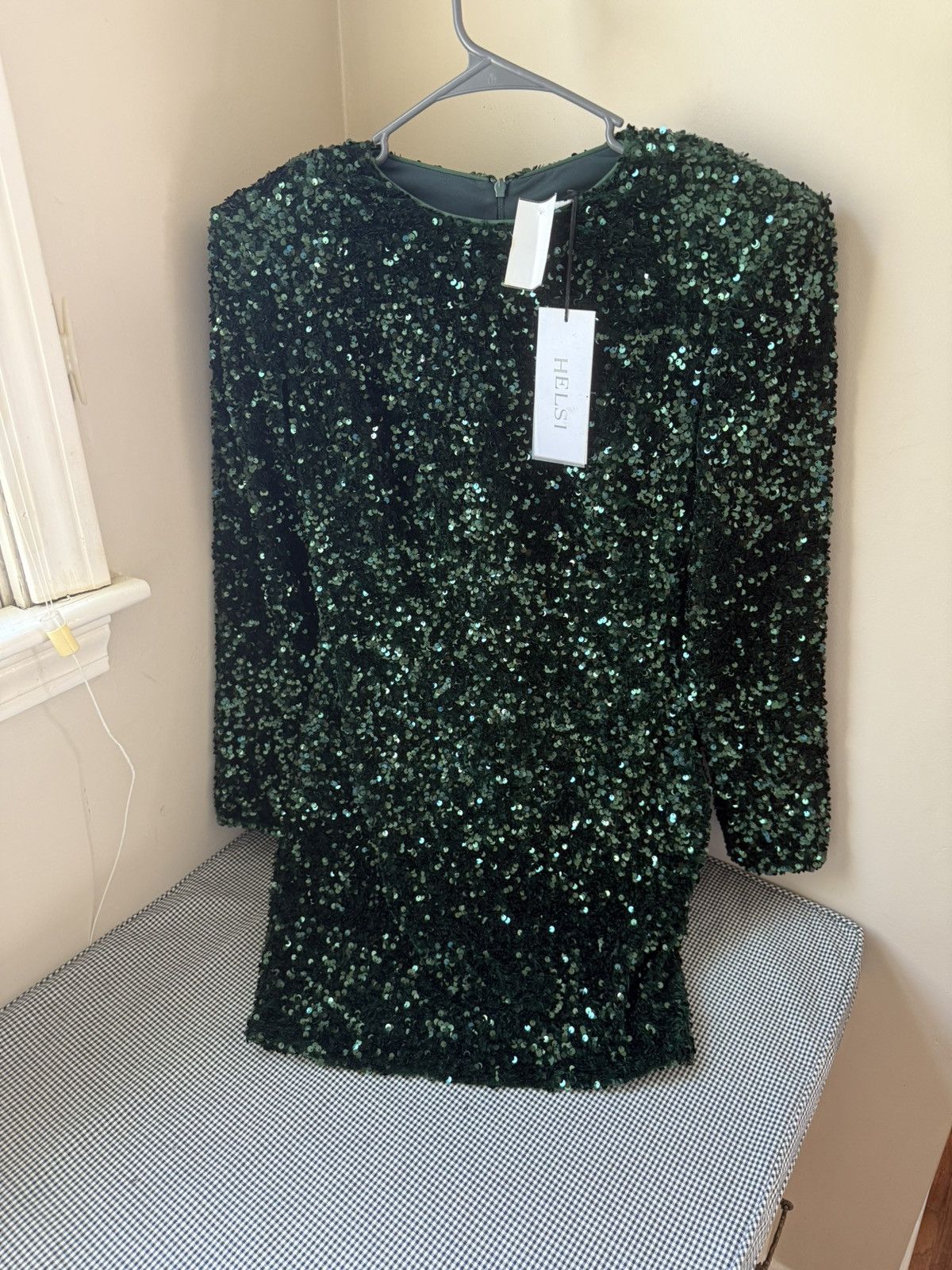 Helsi Green Sequin Dress